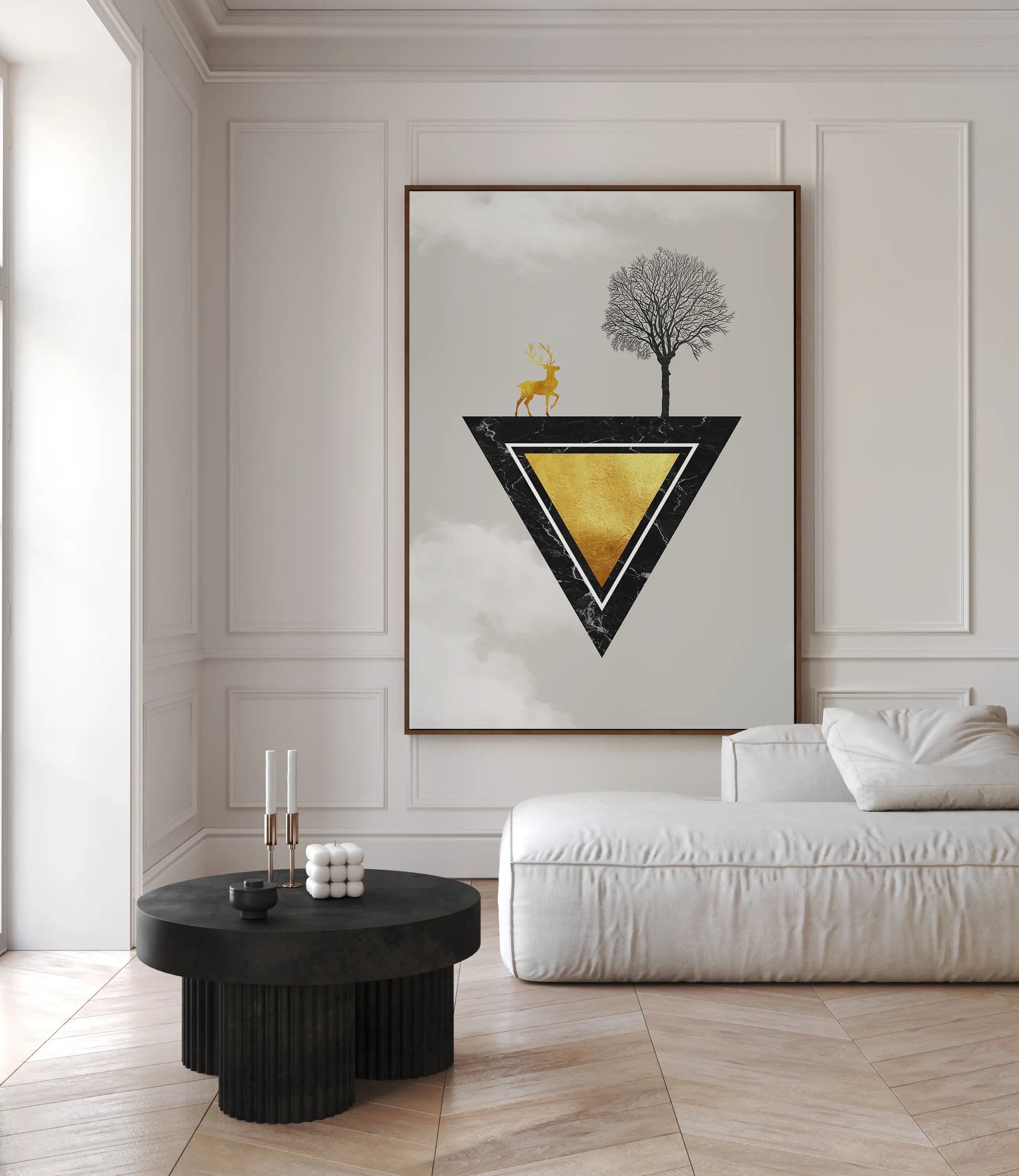Abstract Canvas Wall Art SAD909