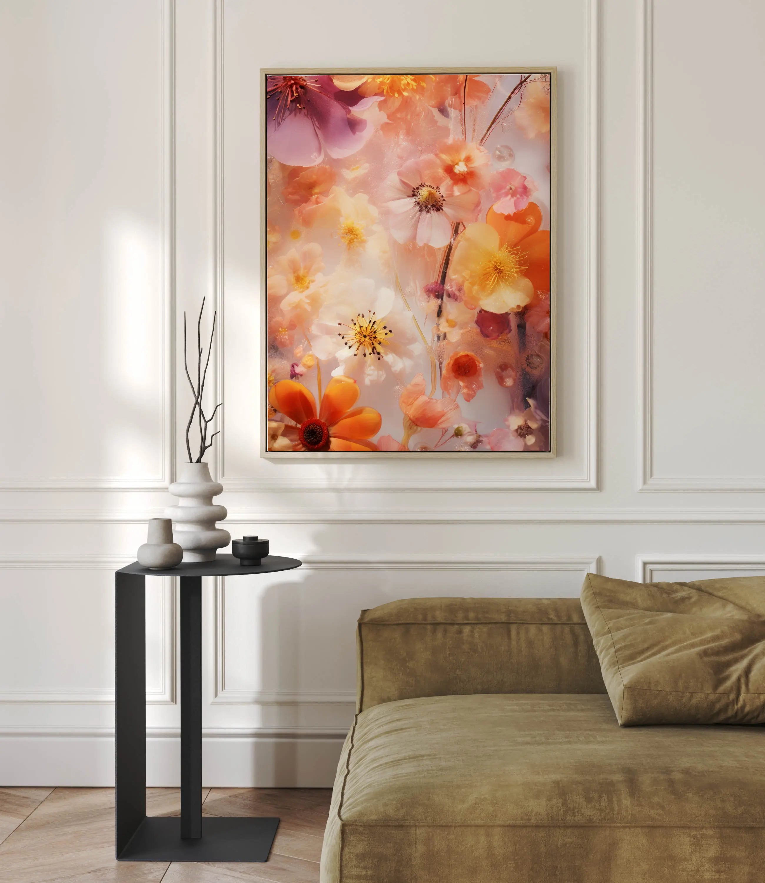 Floral Canvas Wall Art SAD886