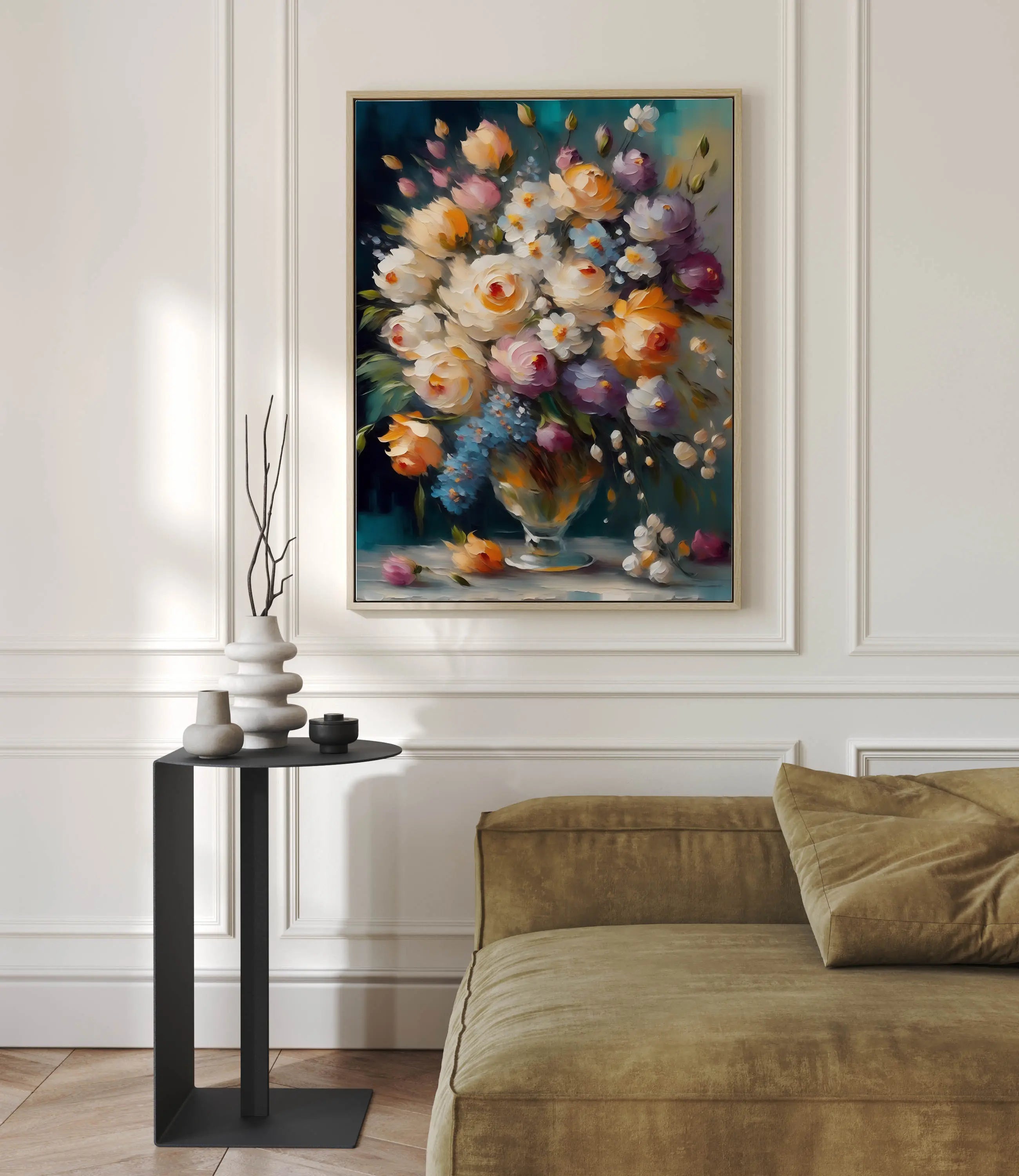 Floral Canvas Wall Art SAD945