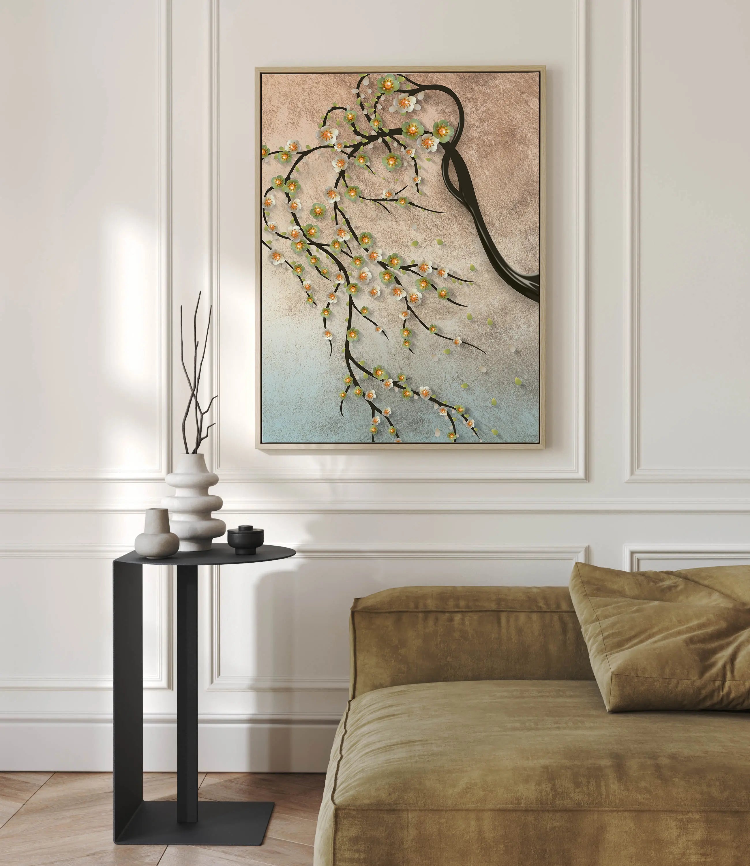 Floral Canvas Wall Art SAD664