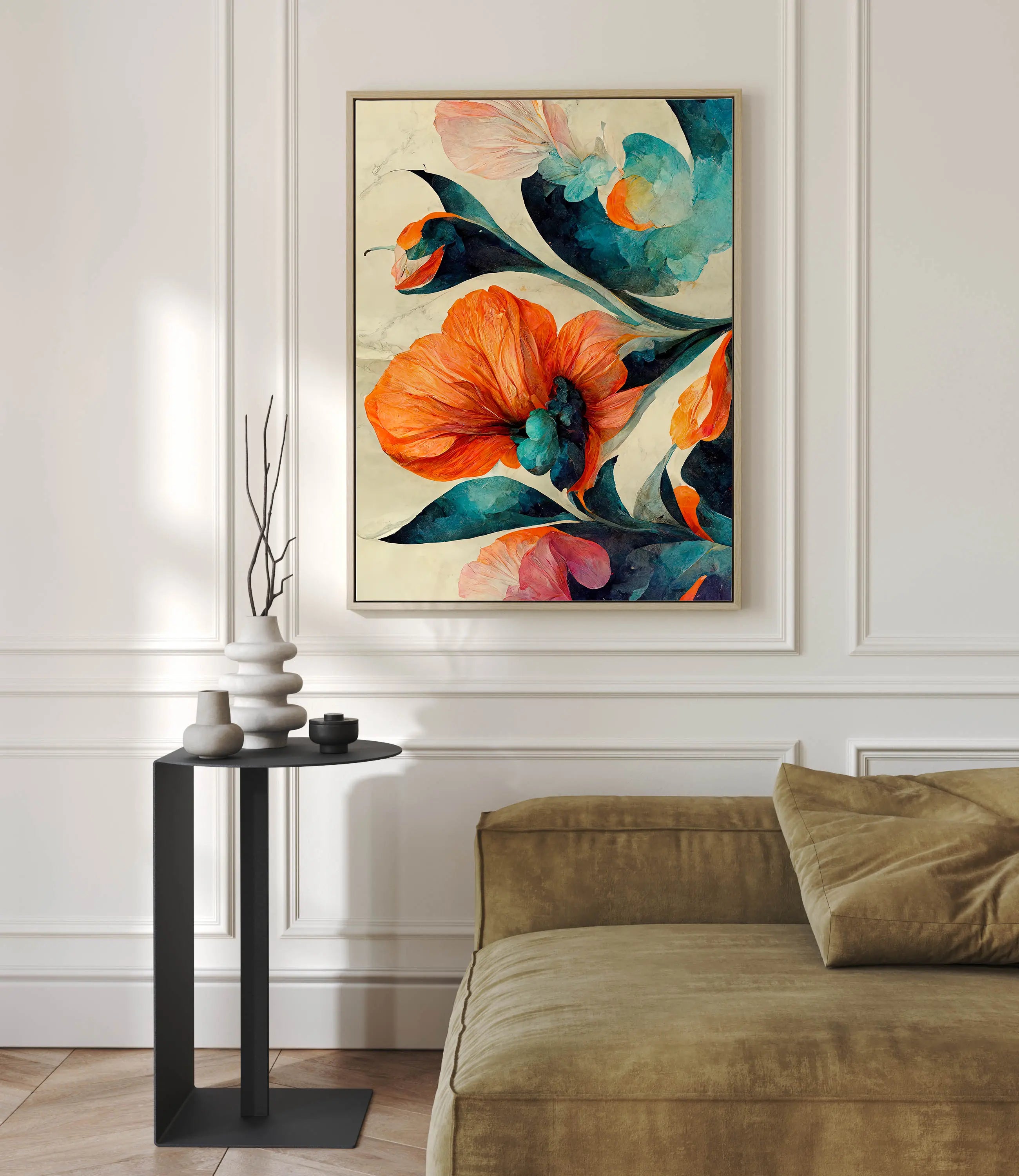 Floral Canvas Wall Art SAD706