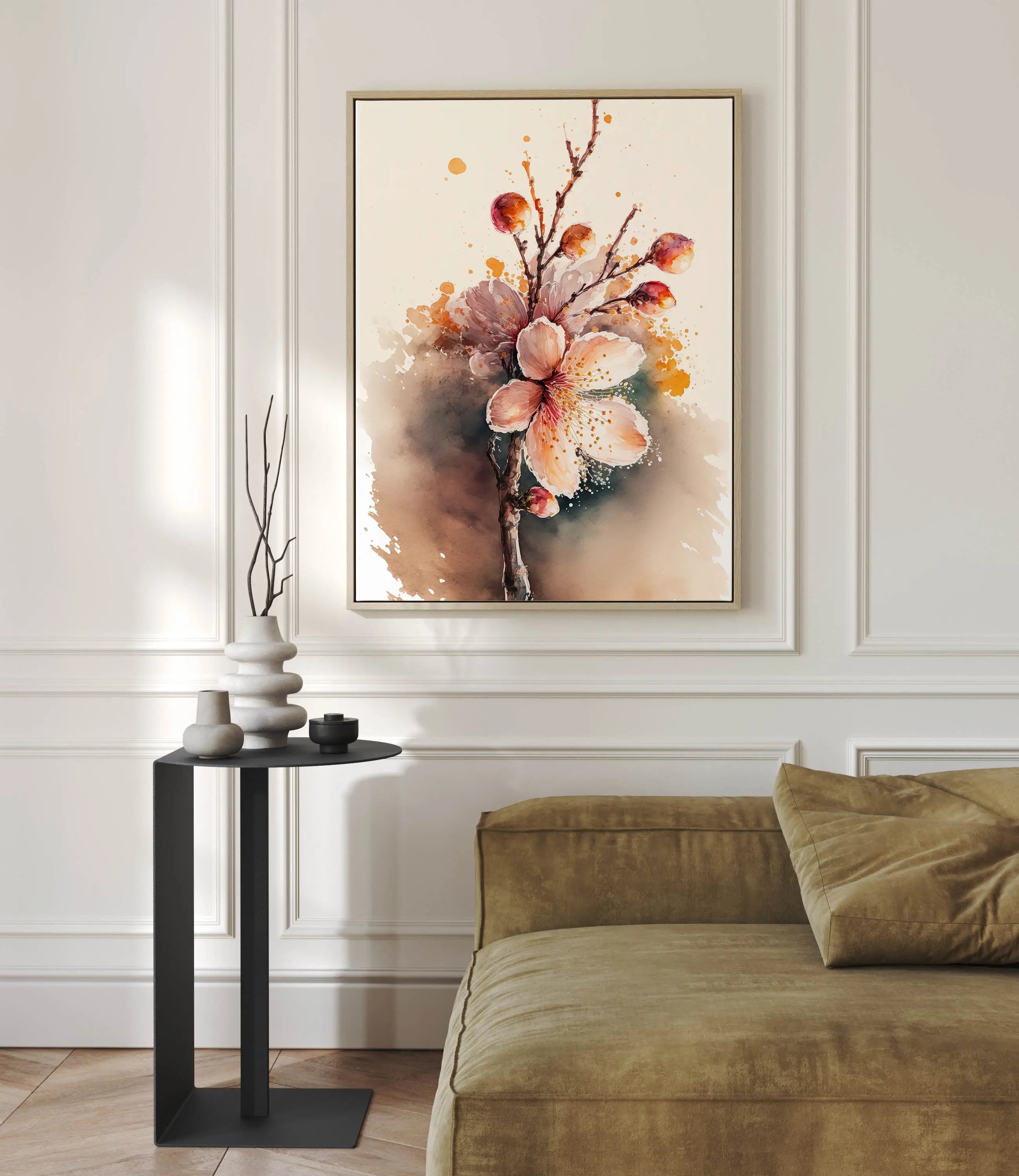 Floral Canvas Wall Art SAD743