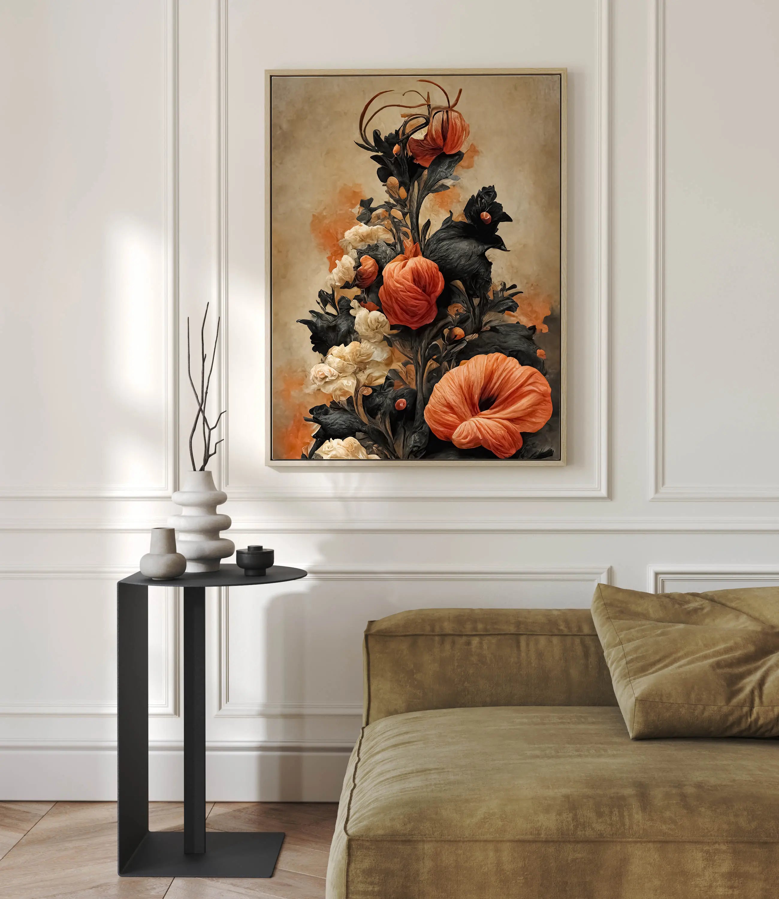 Floral Canvas Wall Art SAD903