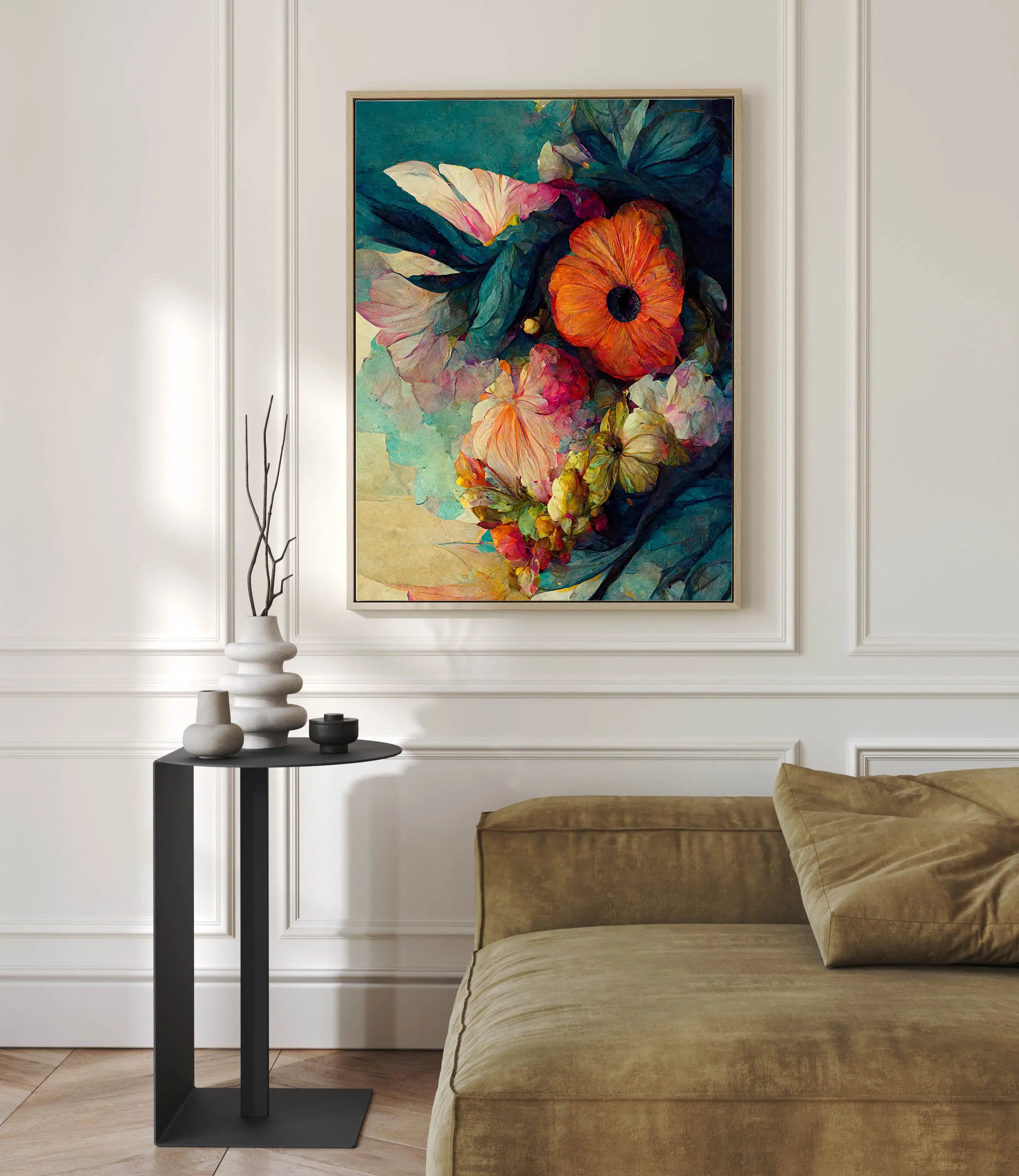 Floral Canvas Wall Art SAD685