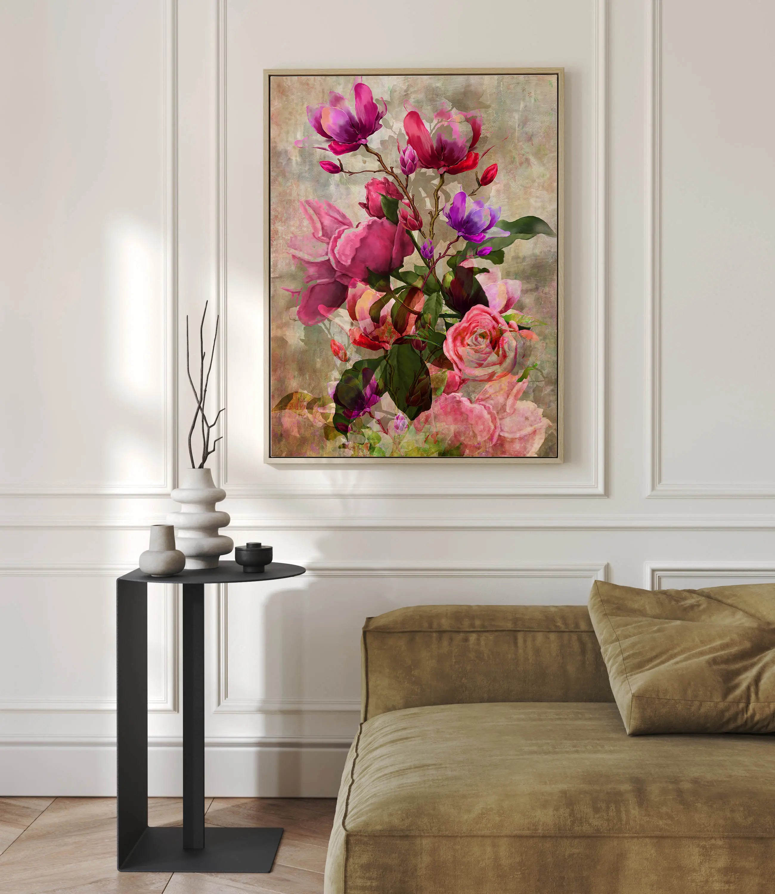 Floral Canvas Wall Art SAD871