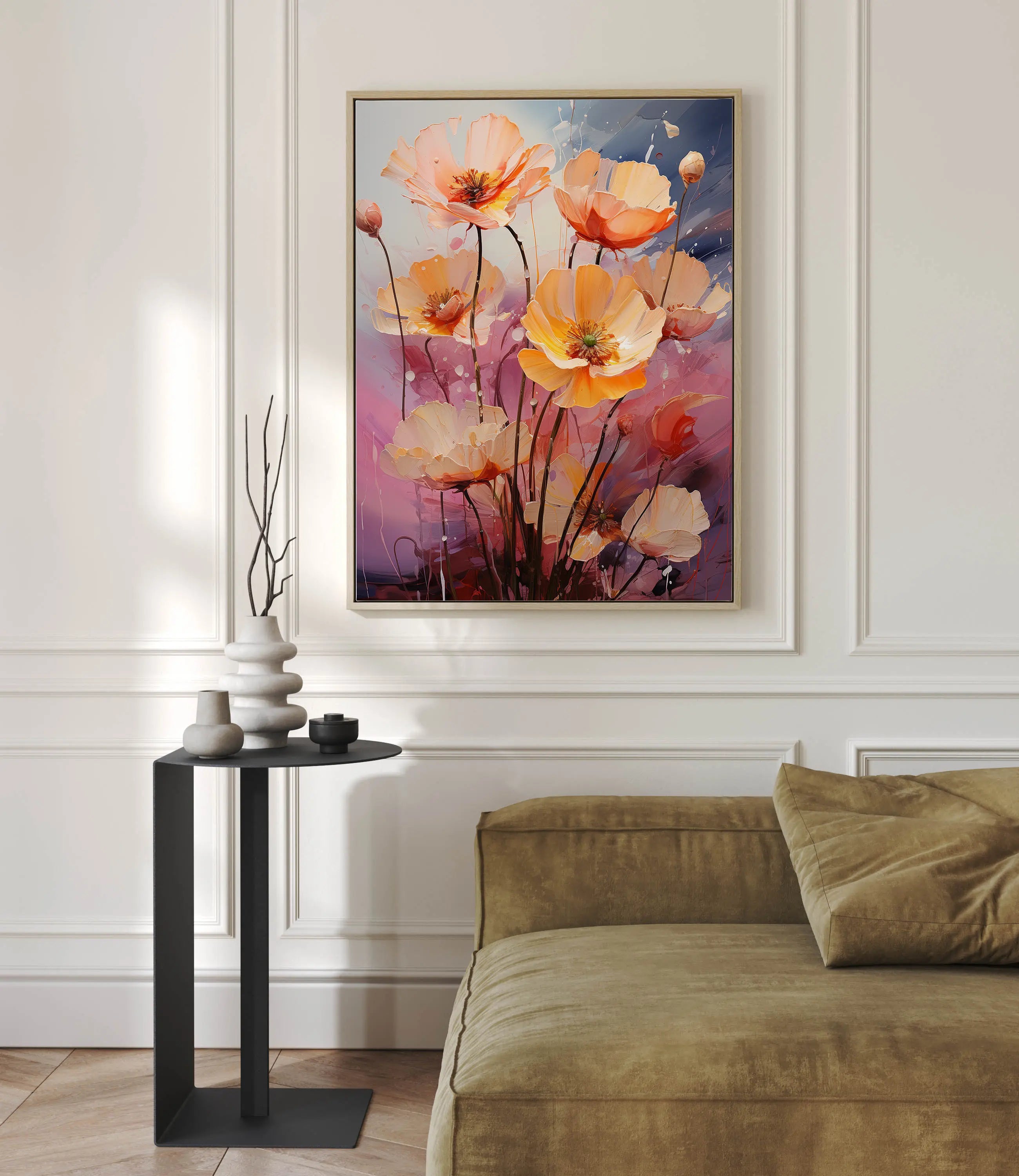 Floral Canvas Wall Art SAD920