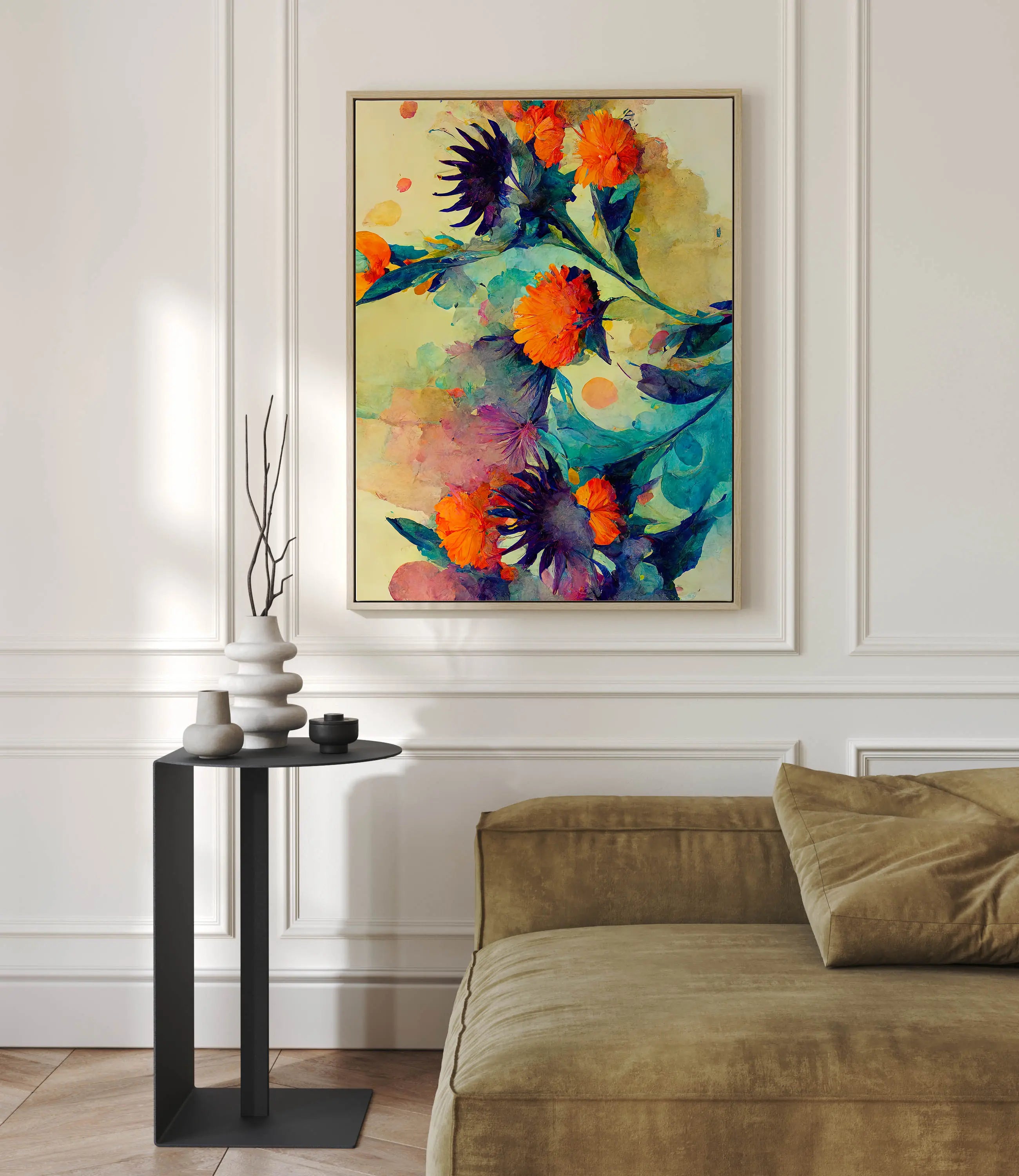 Floral Canvas Wall Art SAD730