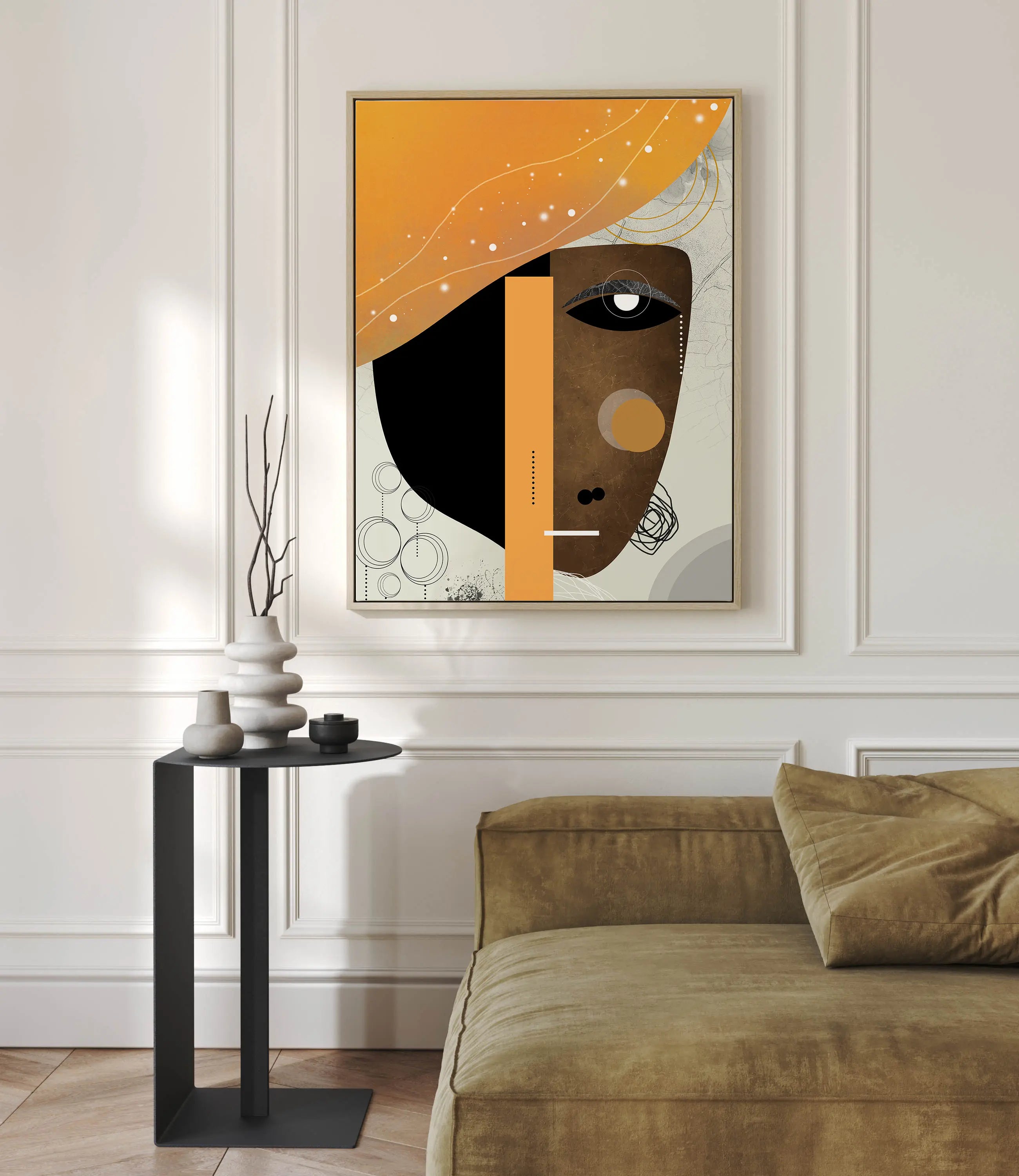 Abstract Canvas Wall Art SAD2114
