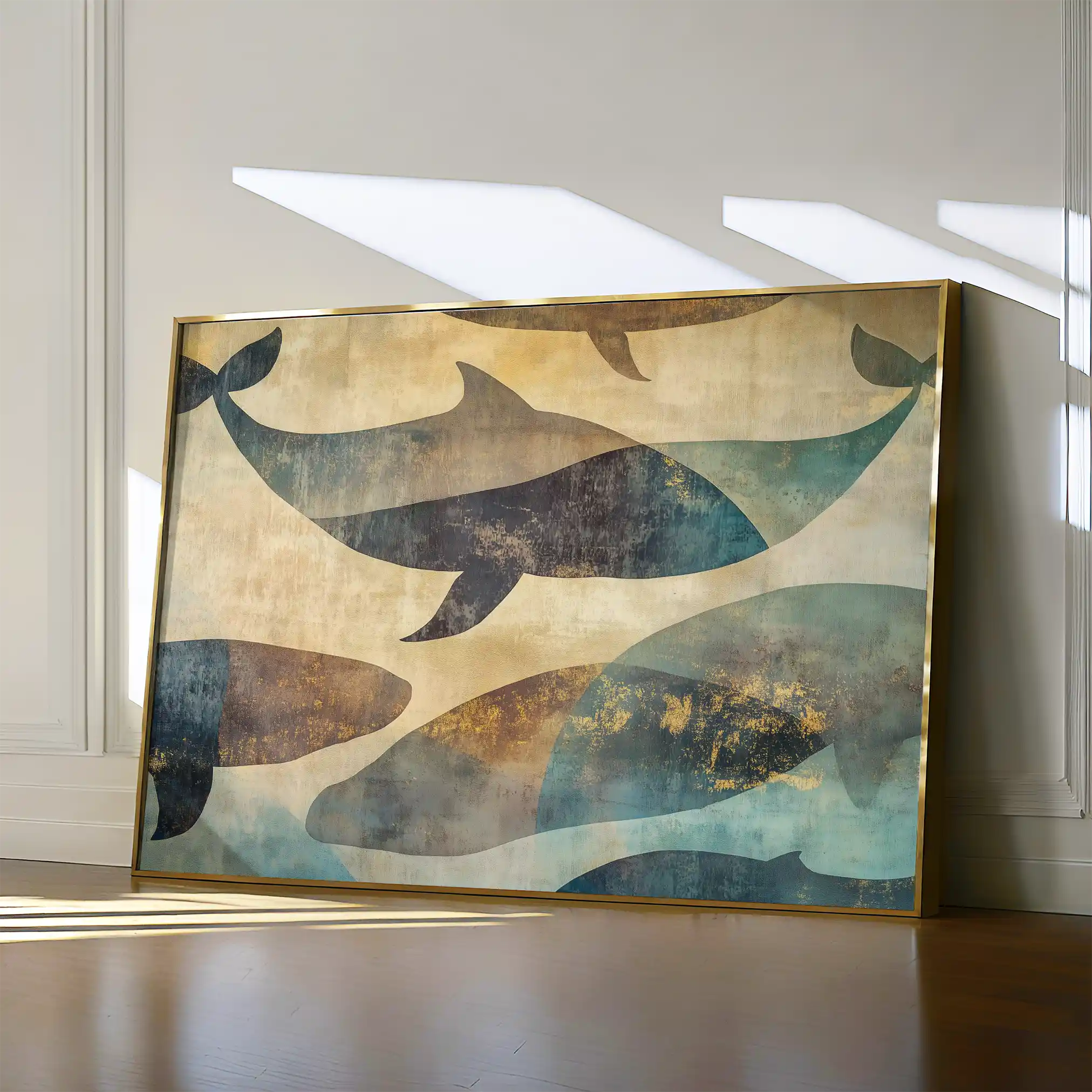 Animals 001 Canvas Art 90 x 60 cm / Stretched on hidden frame