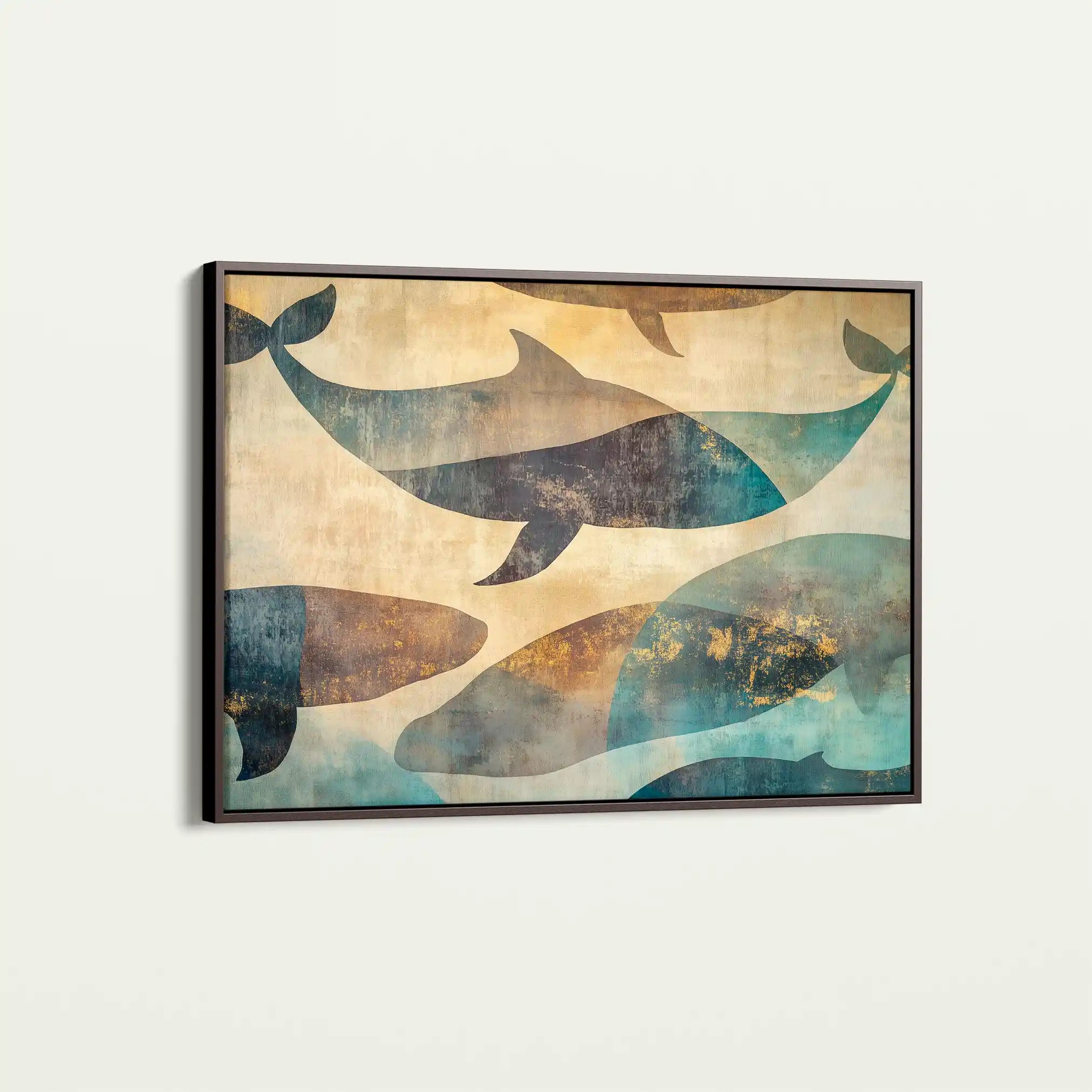 Animals 001 Canvas Art 90 x 60 cm / Stretched on hidden frame