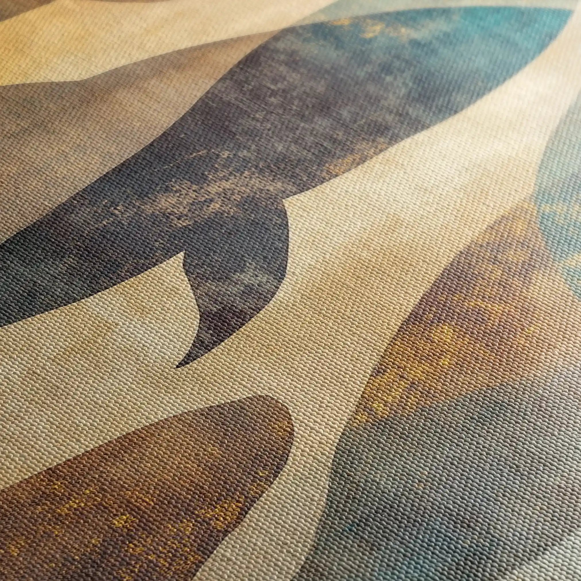 Animals 001 Canvas Art 90 x 60 cm / Stretched on hidden frame