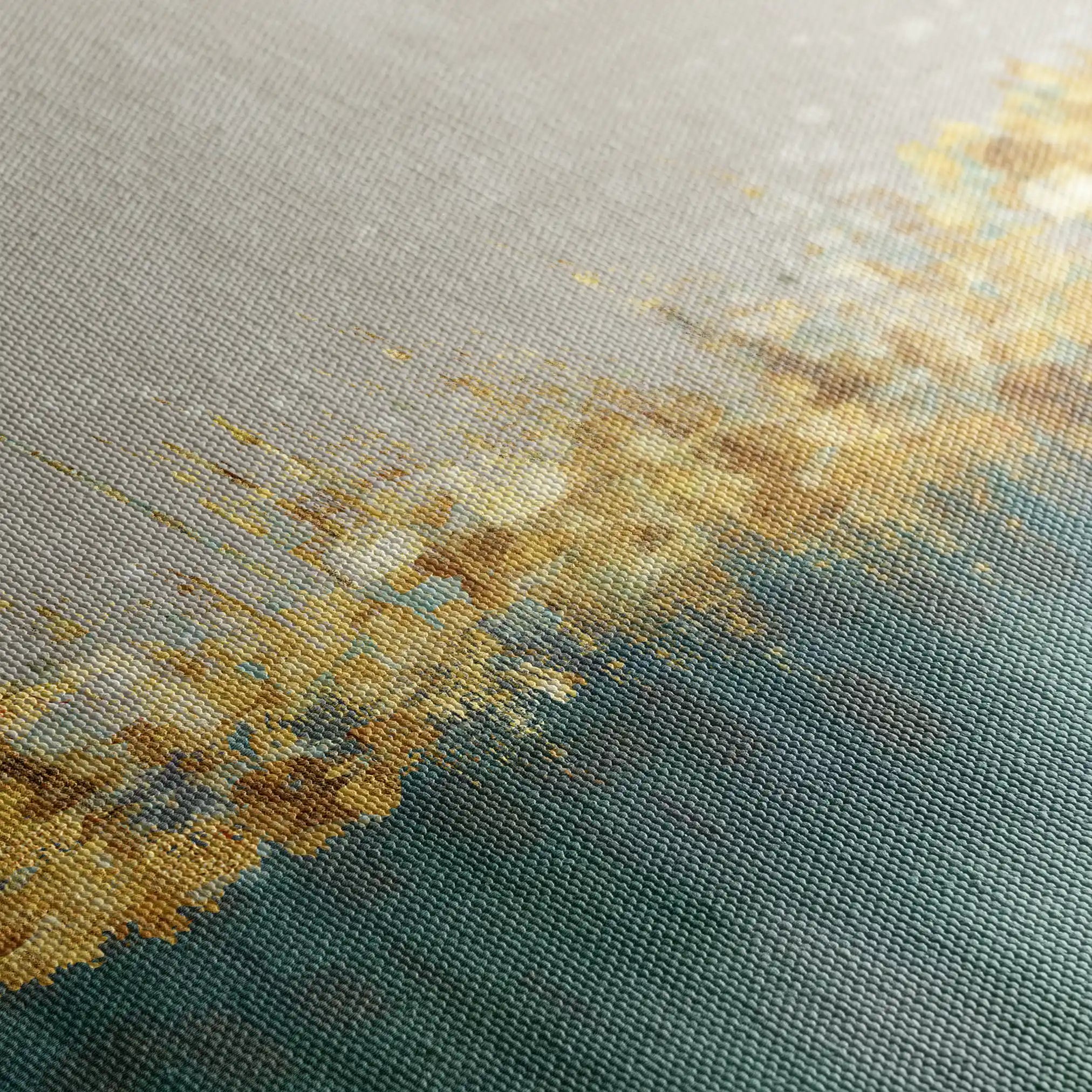 Abstract 001 Canvas Art 60 x 40 cm / Stretched on hidden frame