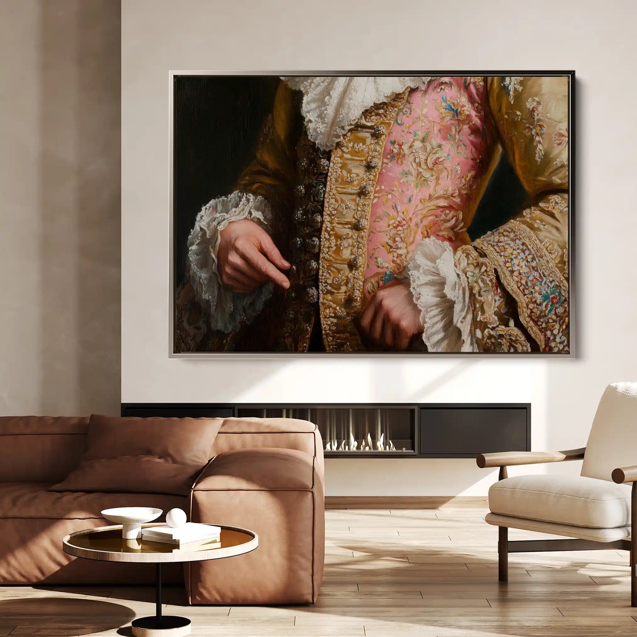 Classic 001 Canvas Art 90 x 60 cm / Stretched on hidden frame