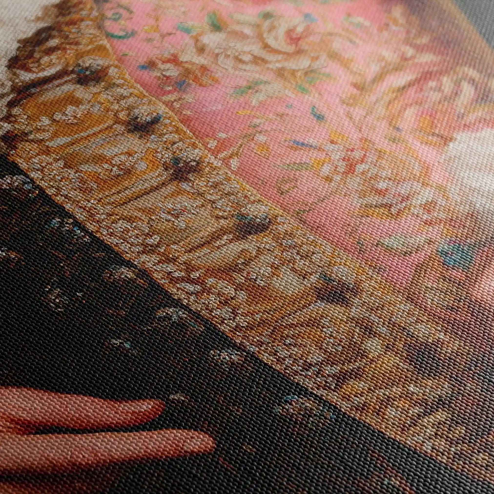 Classic 001 Canvas Art 90 x 60 cm / Stretched on hidden frame