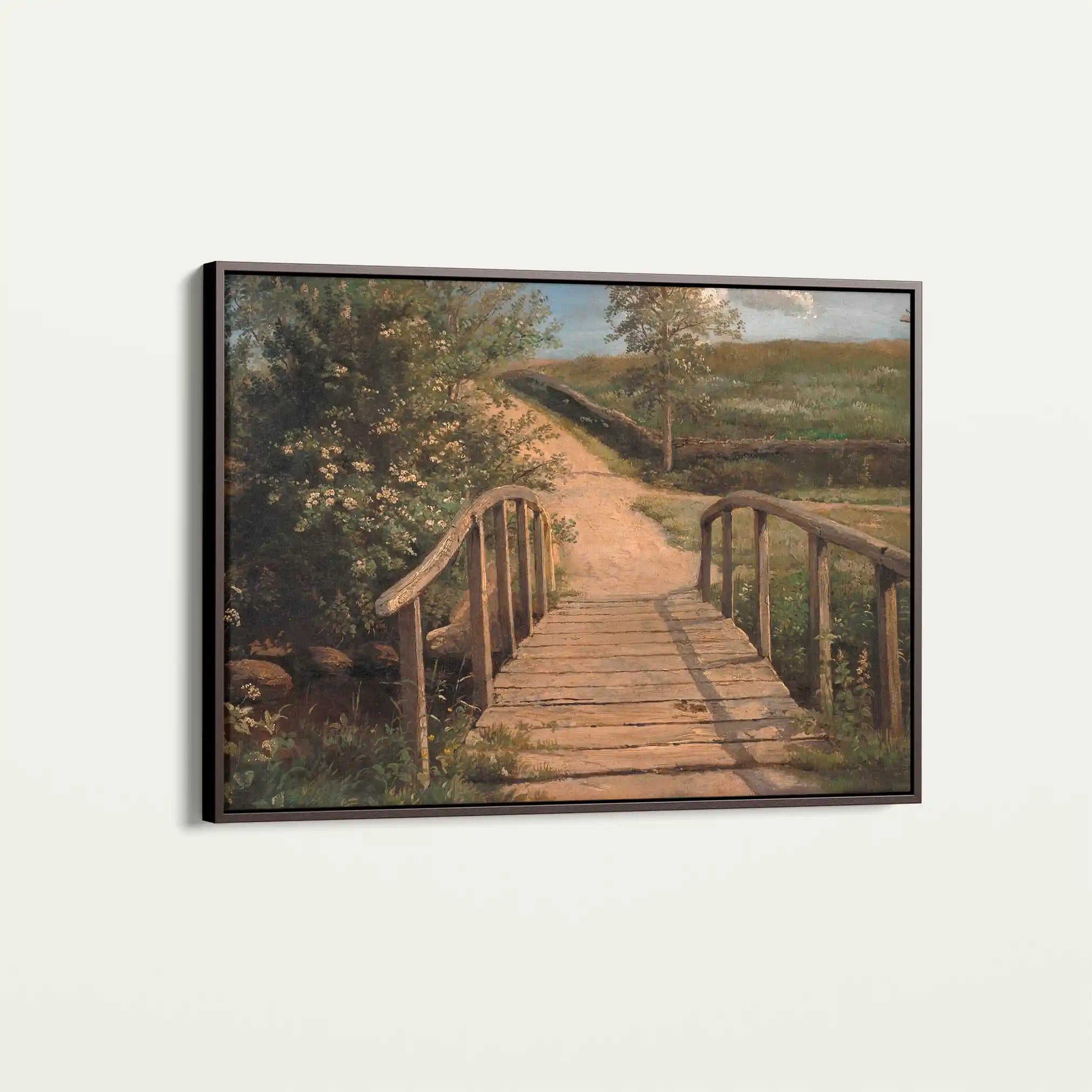 Landscape 001 Canvas Art 90 x 60 cm / Stretched on hidden frame