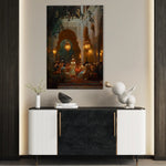 Orientalist 001 Canvas Art 90 x 60 cm / Stretched on hidden frame