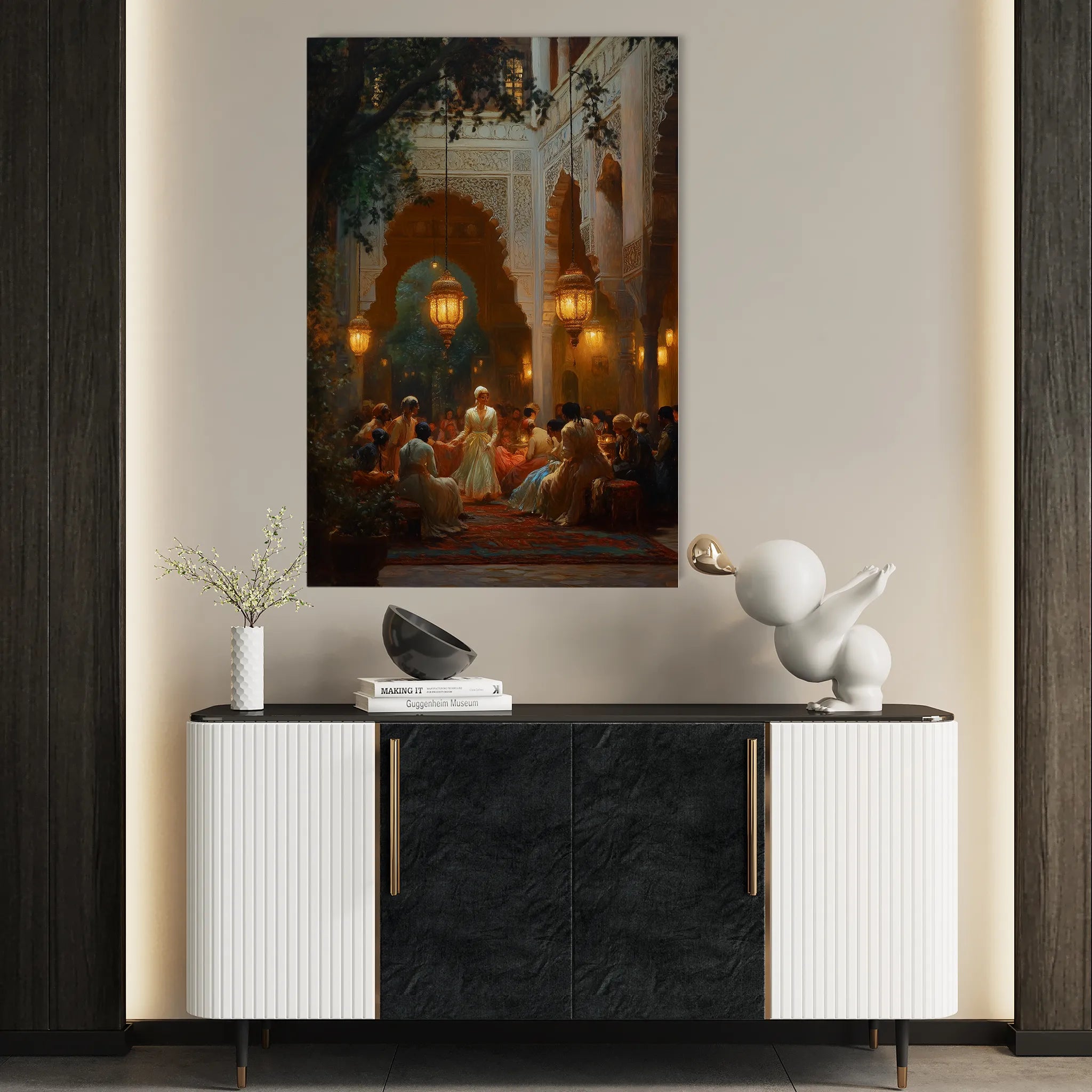 Orientalist Canvas Wall Art WAD001-OR 90 x 60 cm / Stretched on hidden frame