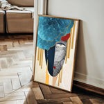 Portrait 001 Canvas Art 90 x 60 cm / Stretched on hidden frame