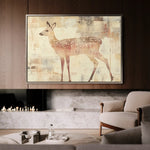 Animals 002 Canvas Art 90 x 60 cm / Stretched on hidden frame