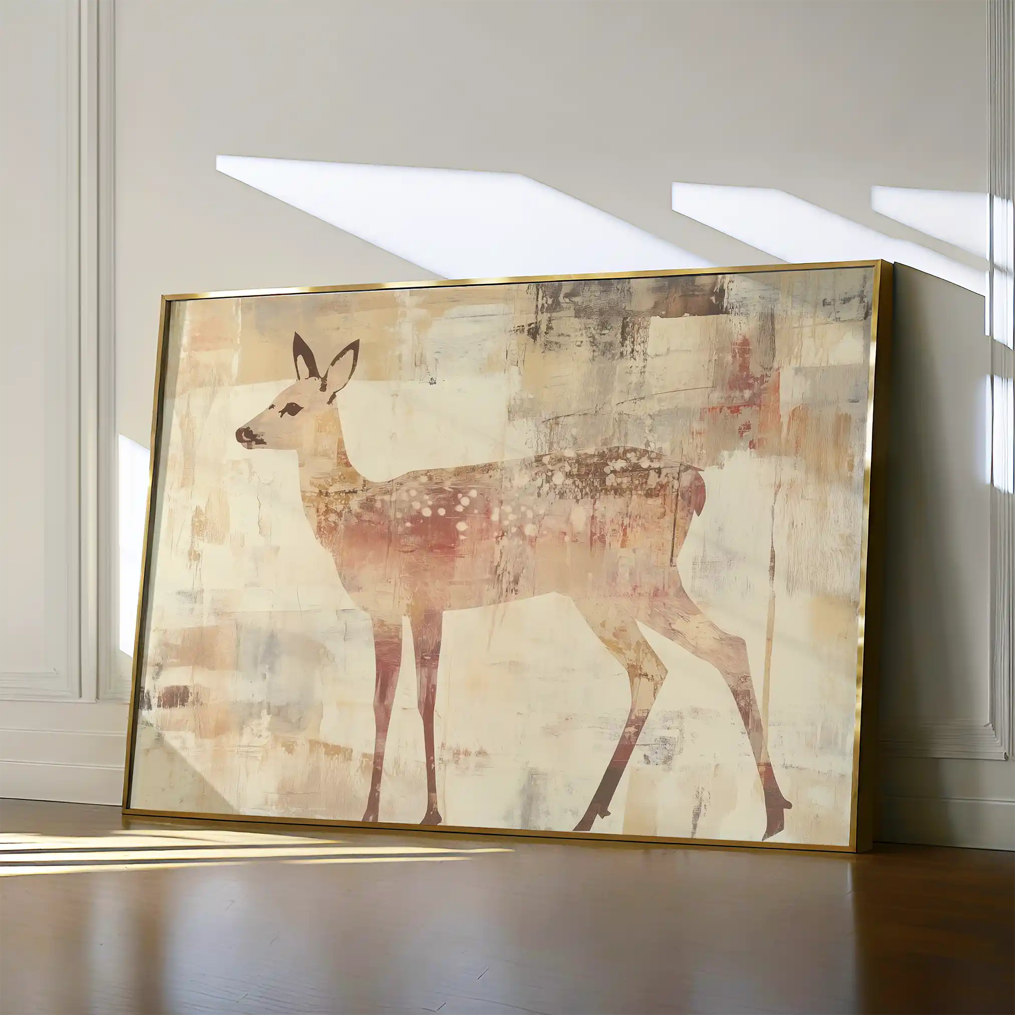 Animals 002 Canvas Art 90 x 60 cm / Stretched on hidden frame