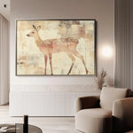 Animals 002 Canvas Art 90 x 60 cm / Stretched on hidden frame