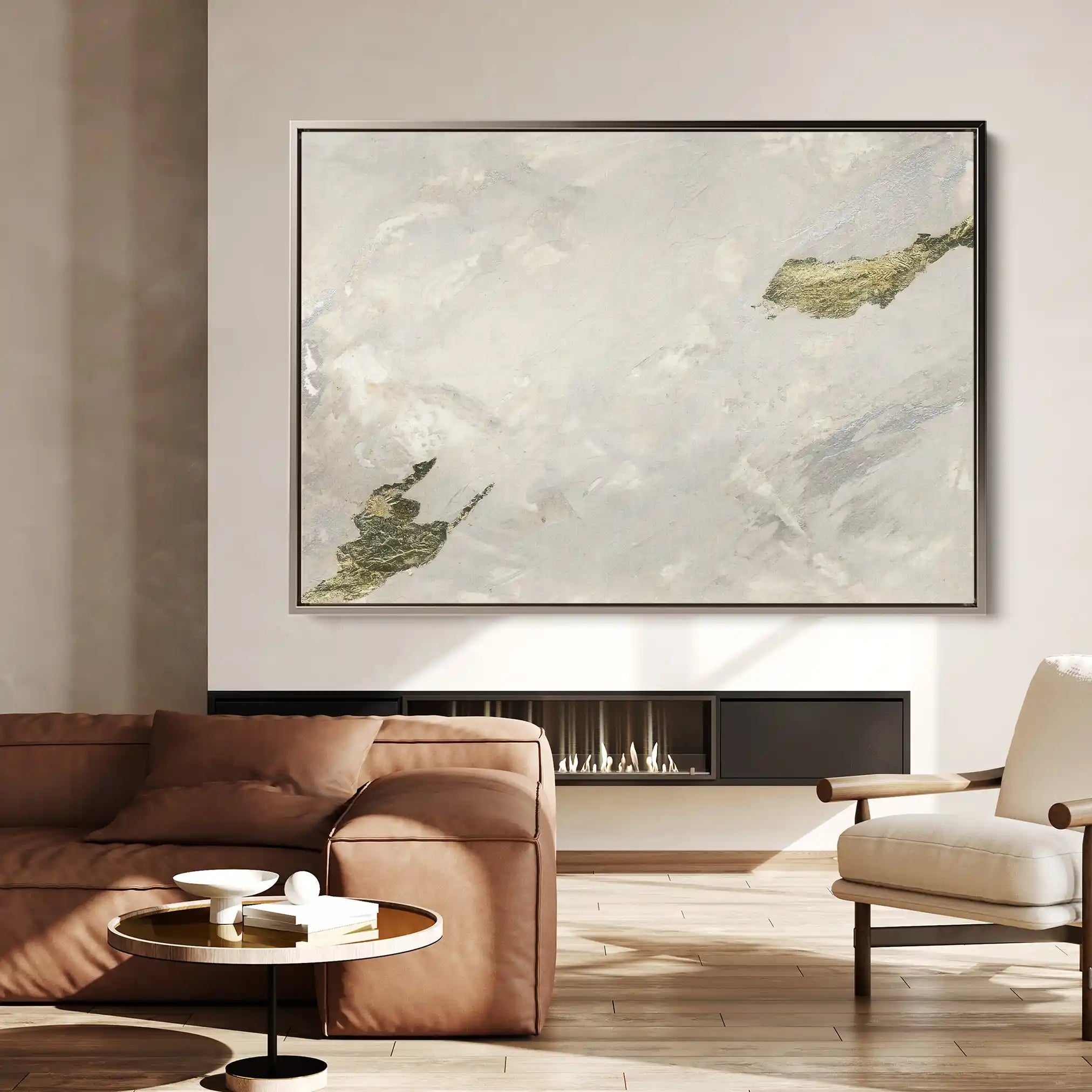 Abstract 002 Canvas Art 60 x 40 cm / Stretched on hidden frame