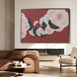 Floral Canvas Wall Art WAD002-F 90 x 60 cm / Stretched on hidden frame