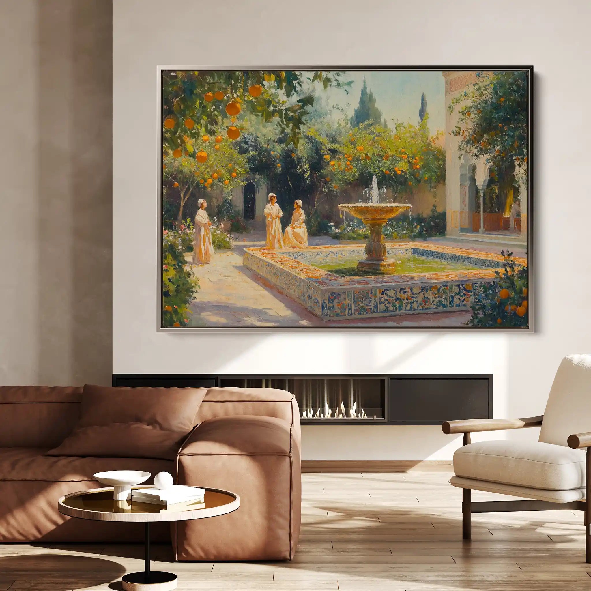 Orientalist 002 Canvas Art 90 x 60 cm / Stretched on hidden frame