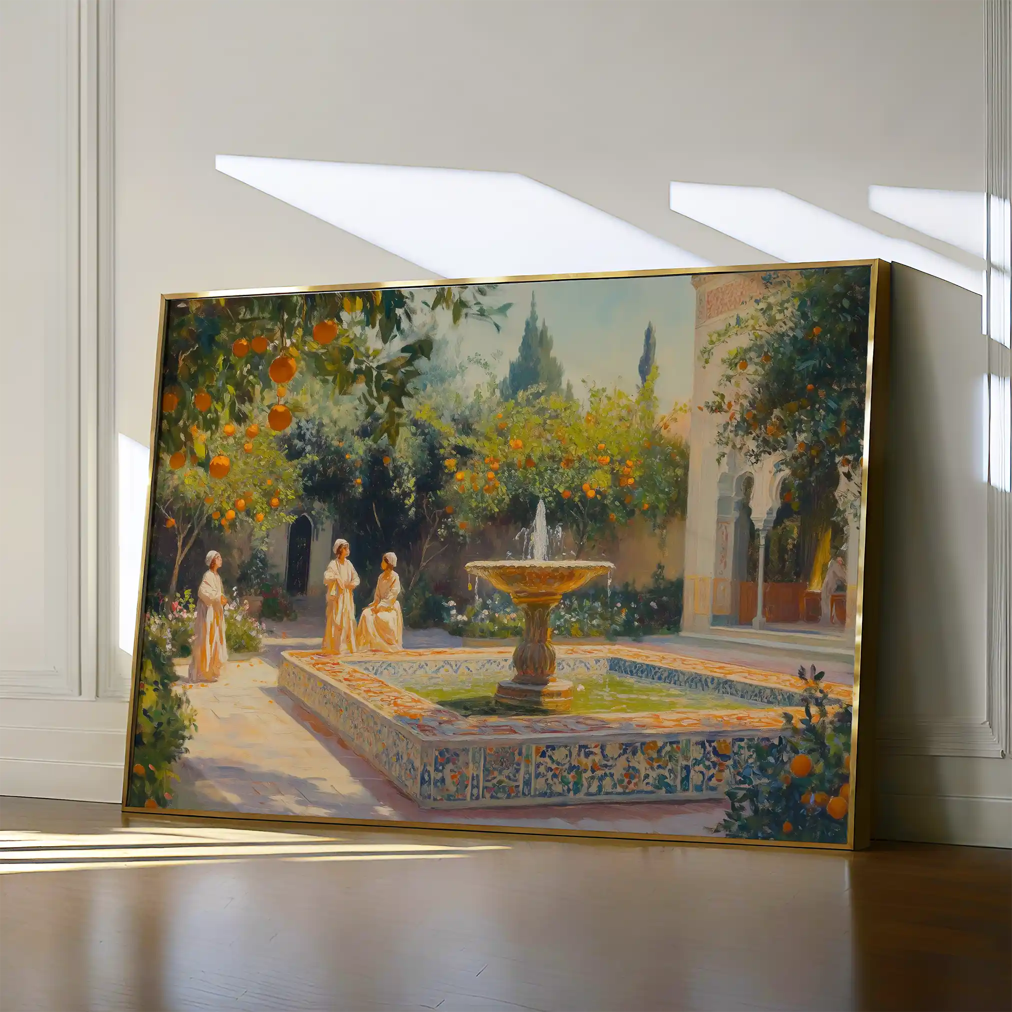 Orientalist 002 Canvas Art 90 x 60 cm / Stretched on hidden frame