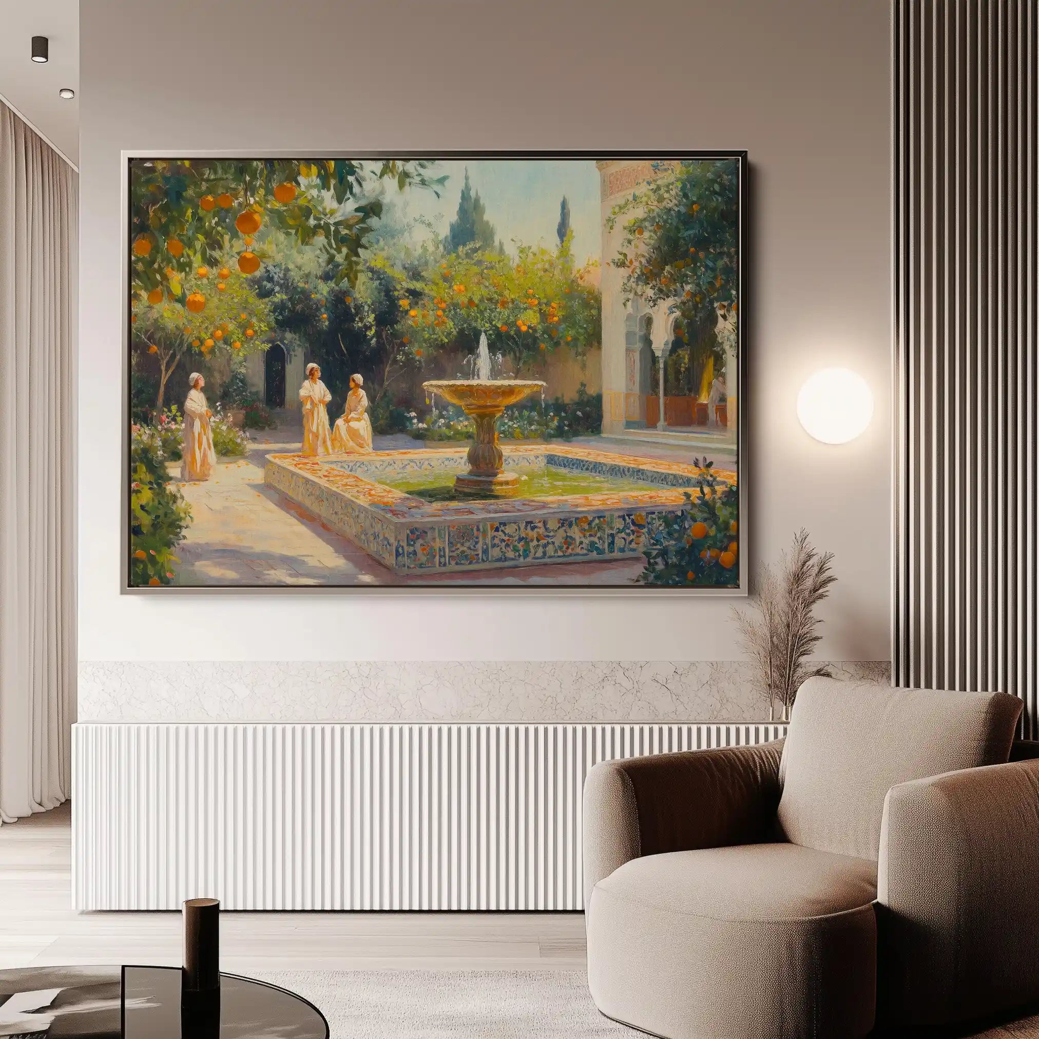 Orientalist 002 Canvas Art 90 x 60 cm / Stretched on hidden frame