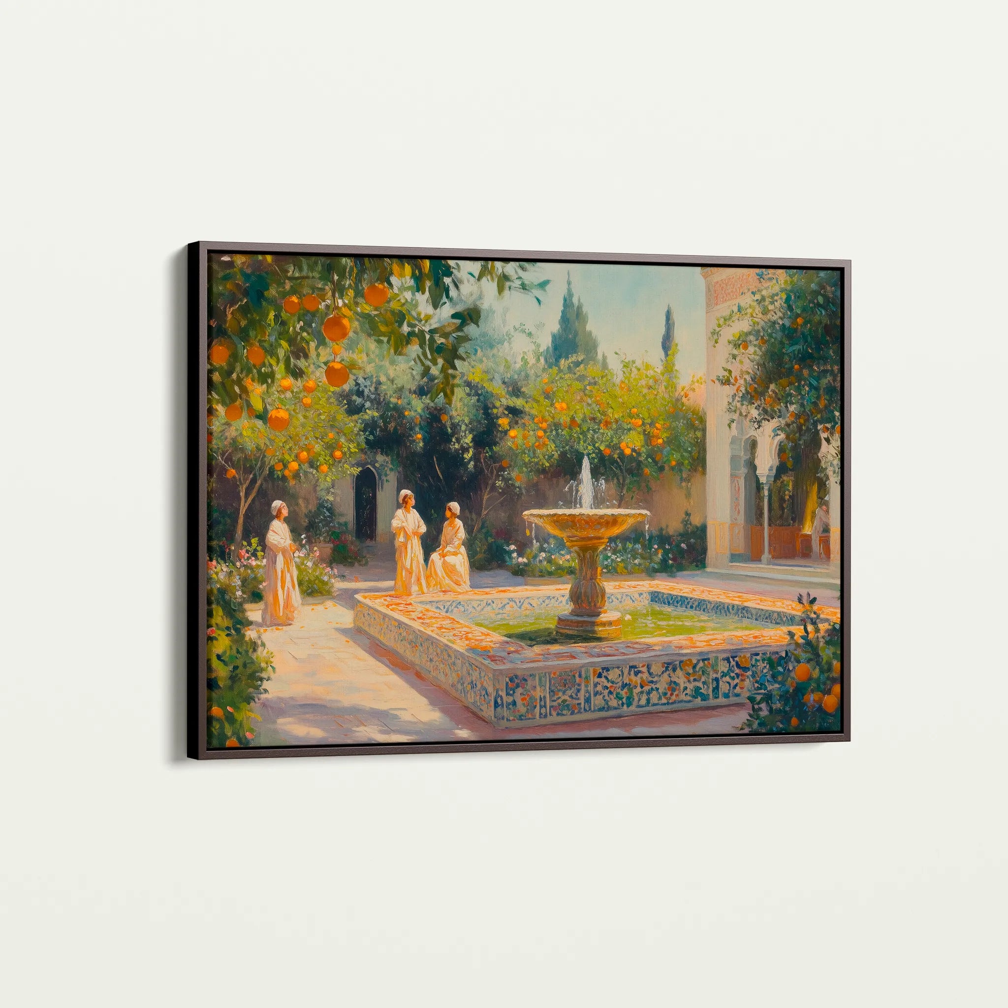 Orientalist Canvas Wall Art WAD002-OR 90 x 60 cm / Stretched on hidden frame
