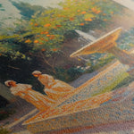 Orientalist 002 Canvas Art 90 x 60 cm / Stretched on hidden frame