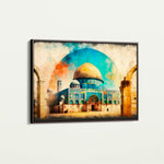Palestine 002 Canvas Art 90 x 60 cm / Stretched on hidden frame
