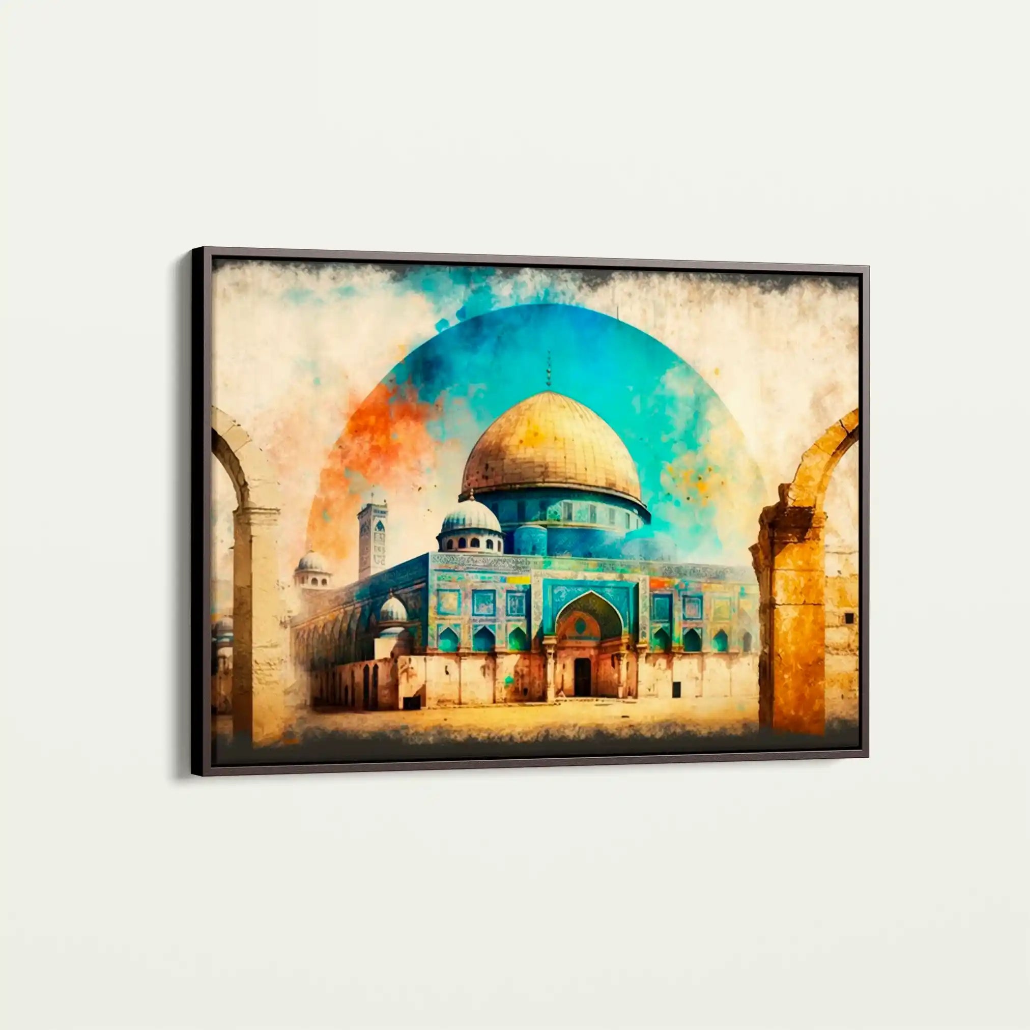 Palestine 002 Canvas Art 90 x 60 cm / Stretched on hidden frame