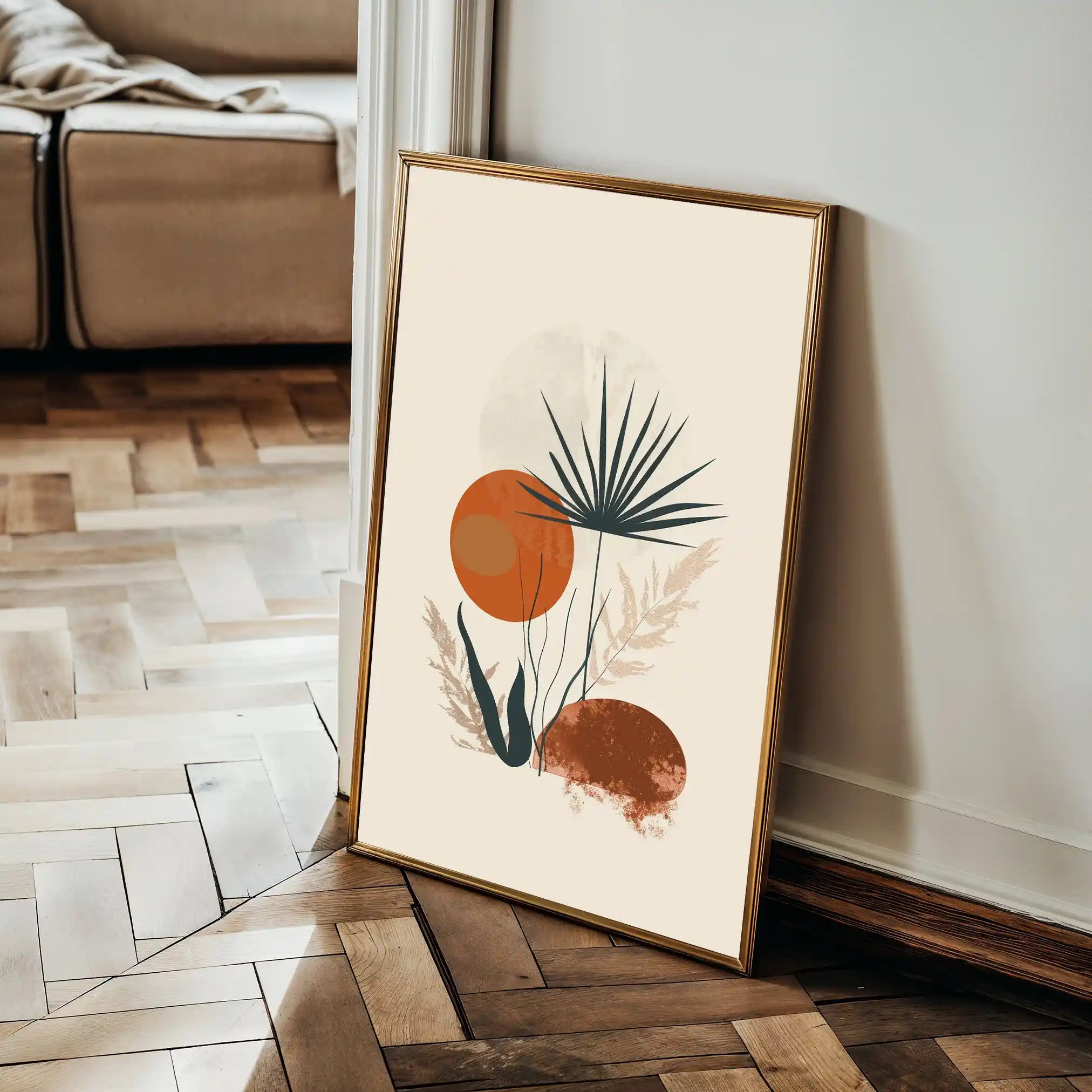 Boho 003 Canvas Art 90 x 60 cm / Stretched on hidden frame