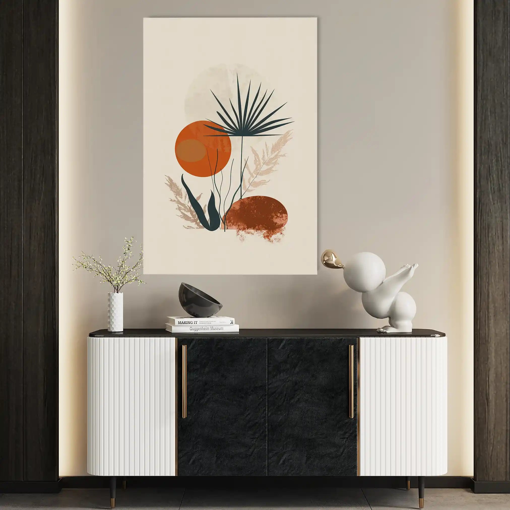 Boho 003 Canvas Art 90 x 60 cm / Stretched on hidden frame