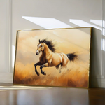 Horses 003 Canvas Art 90 x 60 cm / Stretched on hidden frame