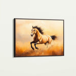 Horses 003 Canvas Art 90 x 60 cm / Stretched on hidden frame