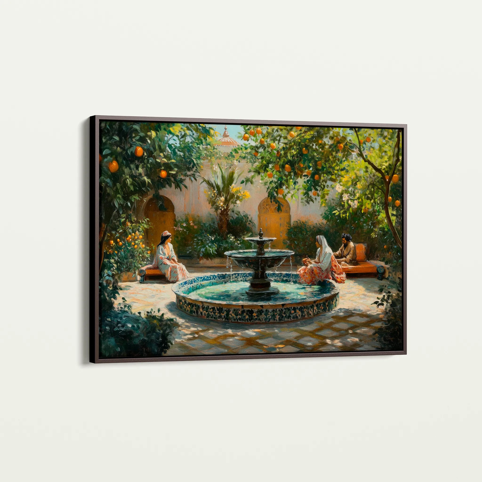Orientalist Canvas Wall Art WAD003-OR 90 x 60 cm / Stretched on hidden frame