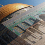 Palestine 003 Canvas Art 90 x 60 cm / Stretched on hidden frame