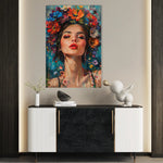 Portrait 003 Canvas Art 90 x 60 cm / Stretched on hidden frame