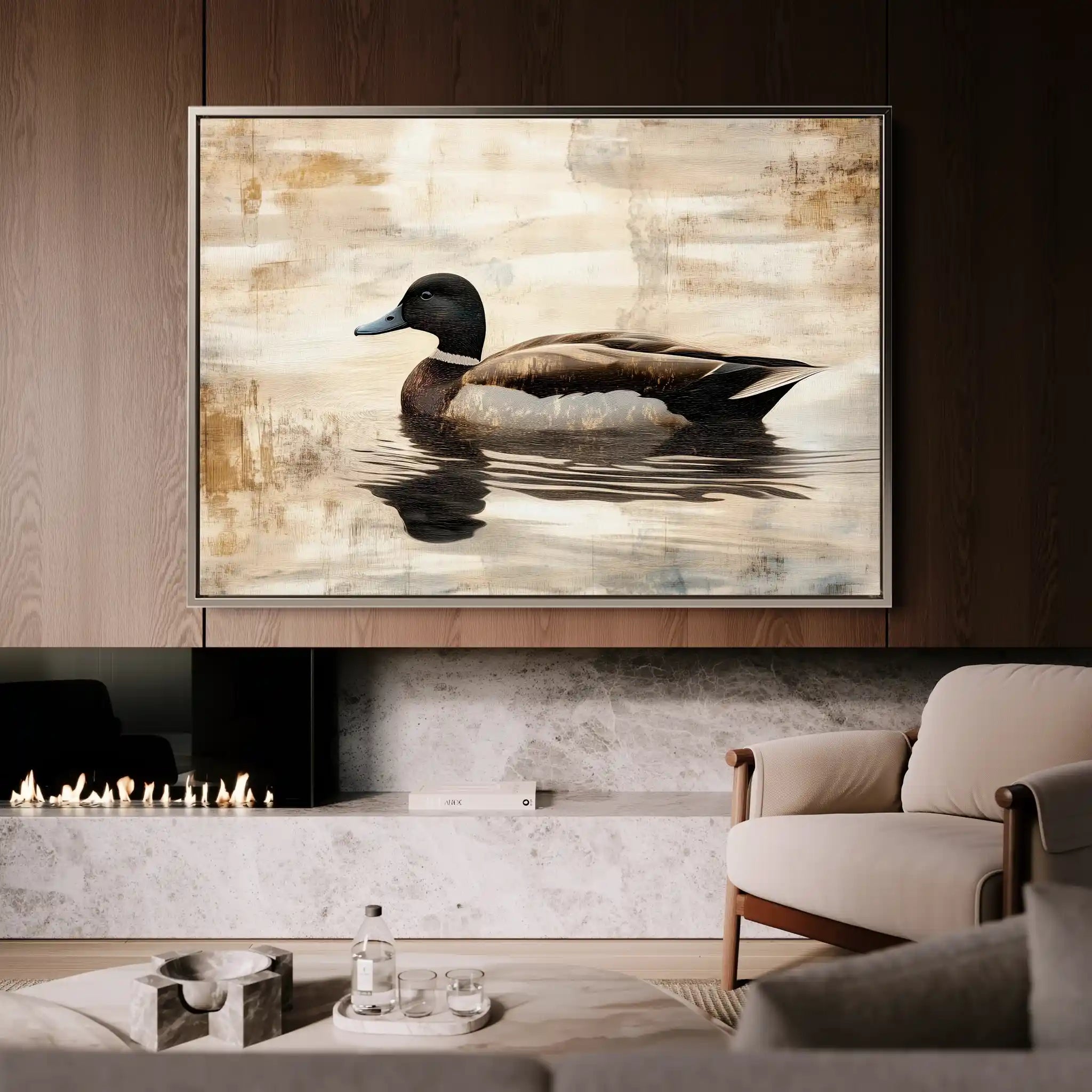 Animals 004 Canvas Art 90 x 60 cm / Stretched on hidden frame