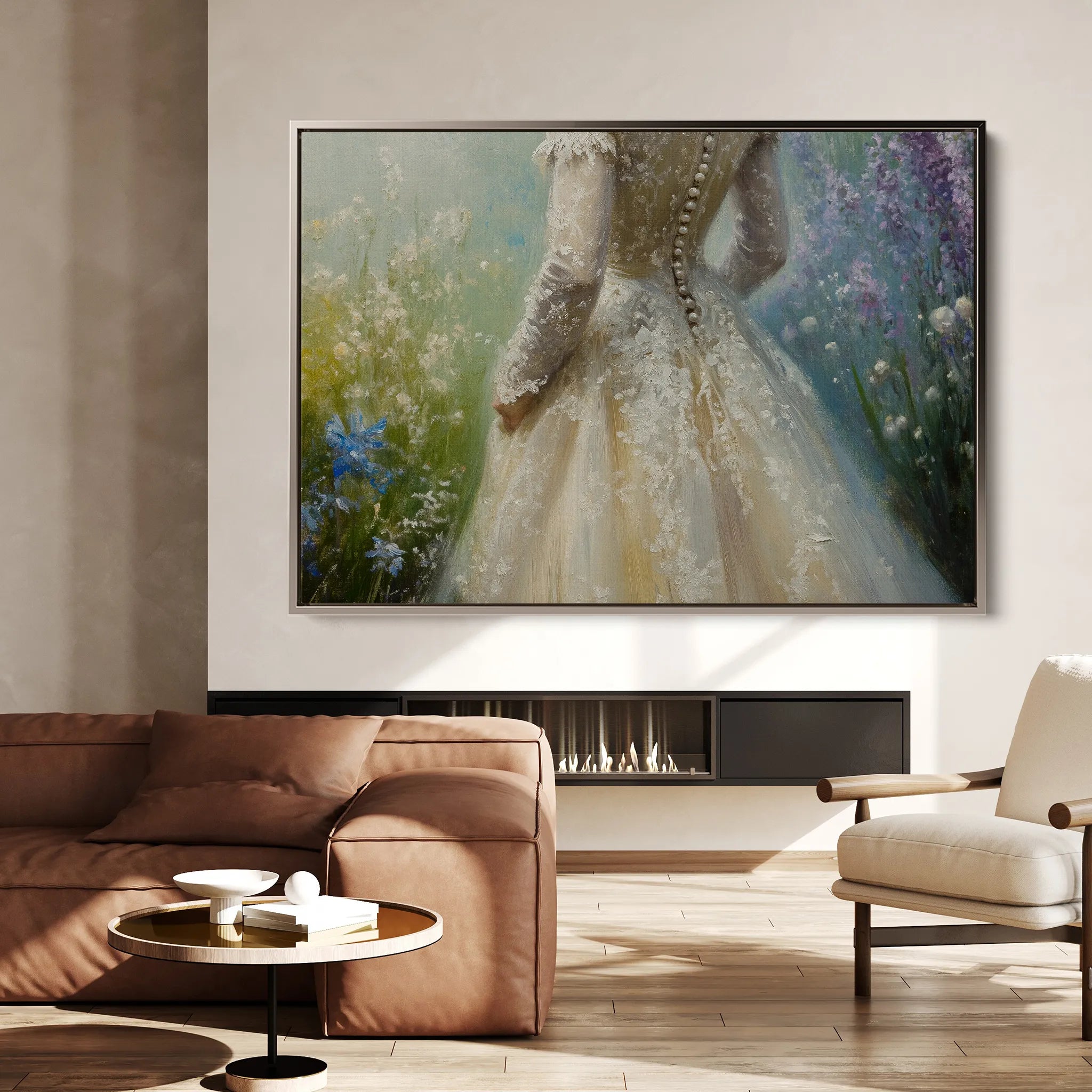 Classic Canvas Wall Art WAD004-CL 90 x 60 cm / Stretched on hidden frame