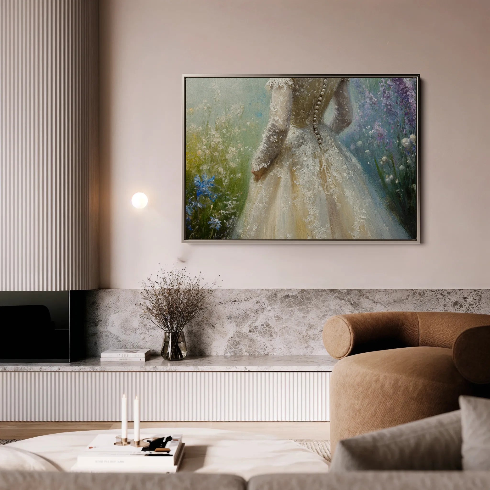 Classic Canvas Wall Art WAD004-CL 90 x 60 cm / Stretched on hidden frame