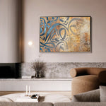 Islamic 004 Canvas Art 90 x 60 cm / Stretched on hidden frame