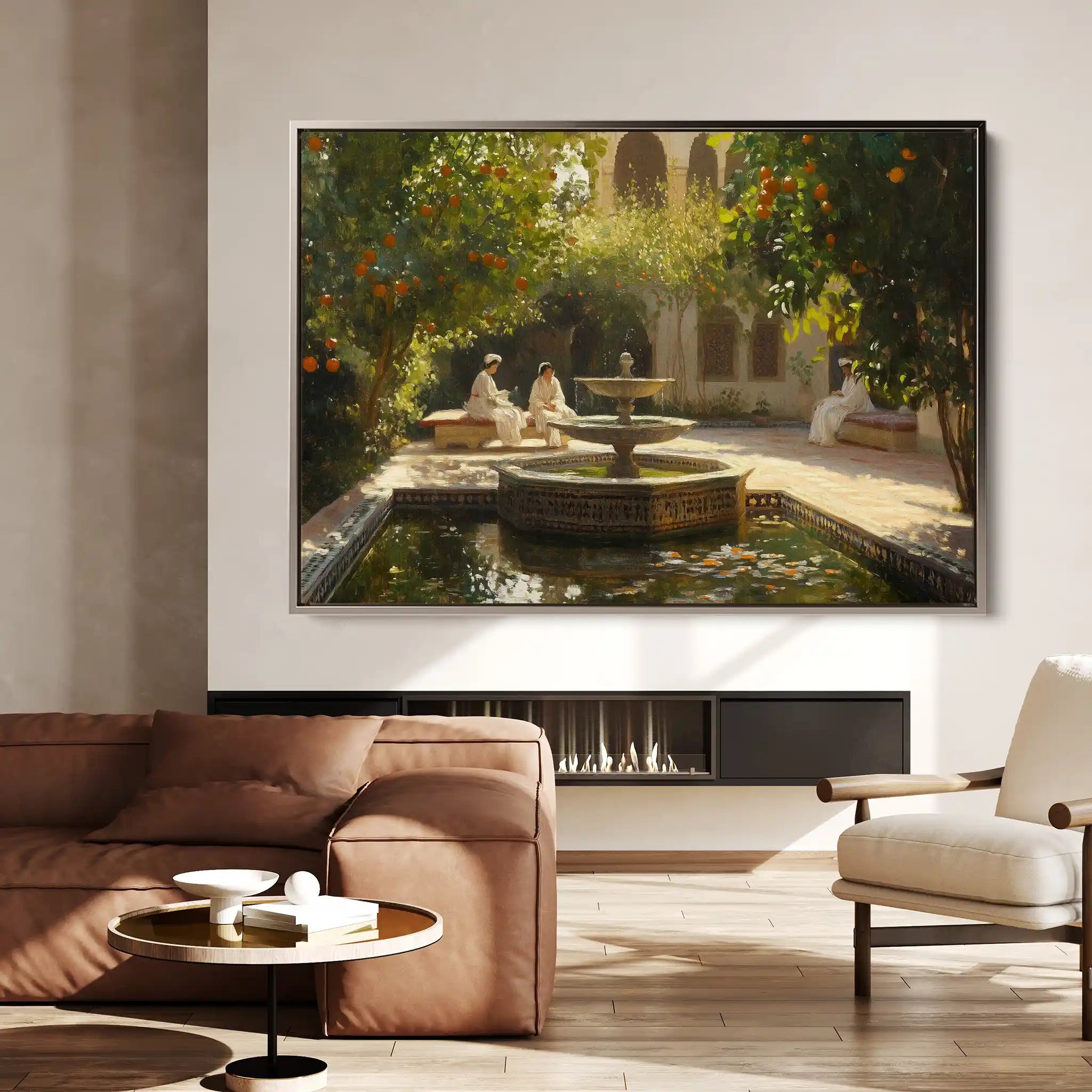 Orientalist 004 Canvas Art 90 x 60 cm / Stretched on hidden frame