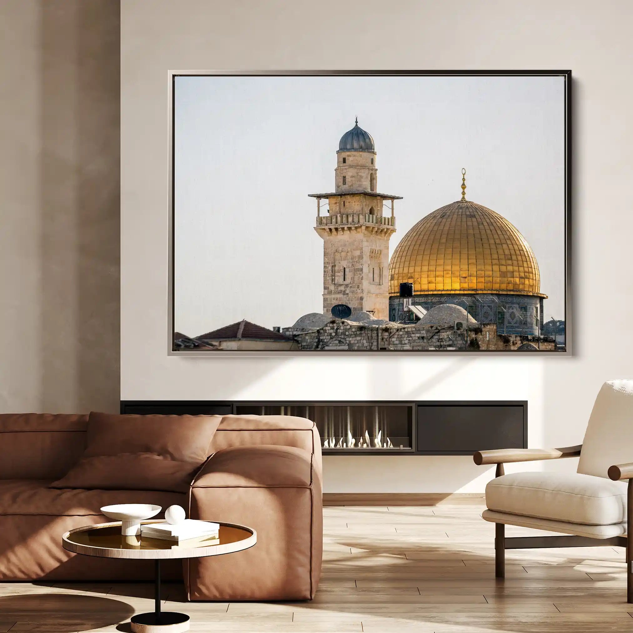 Palestine 004 Canvas Art 90 x 60 cm / Stretched on hidden frame