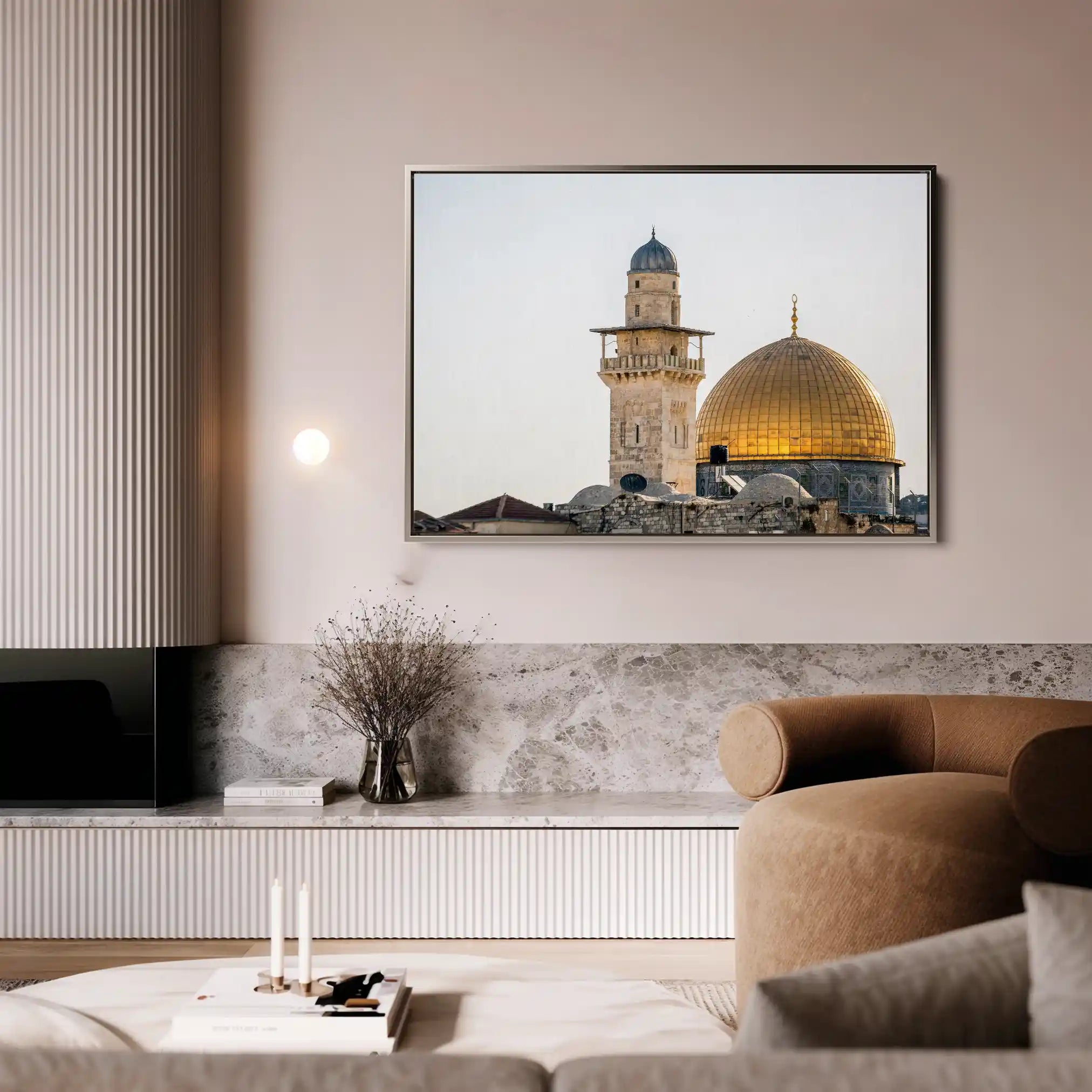 Palestine 004 Canvas Art 90 x 60 cm / Stretched on hidden frame