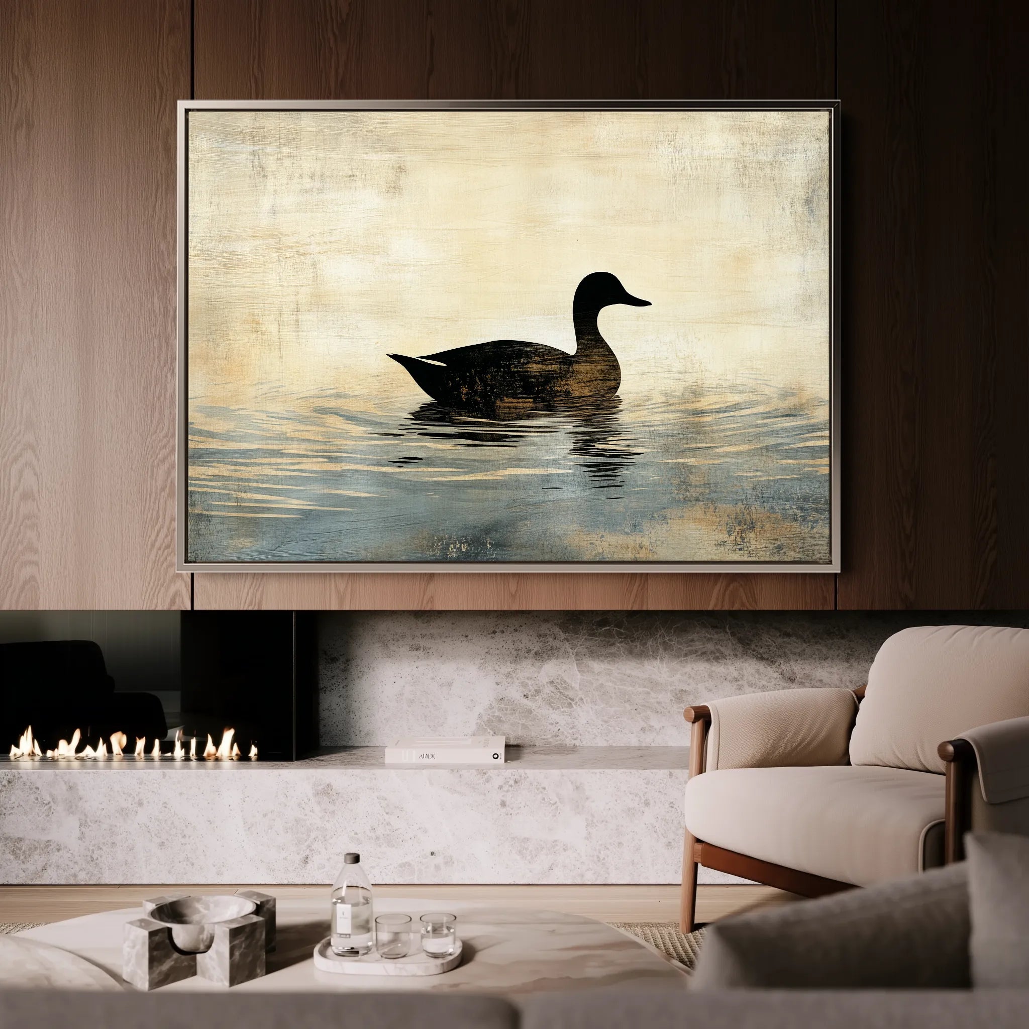 Animals Canvas Wall Art WAD005-AN 90 x 60 cm / Stretched on hidden frame