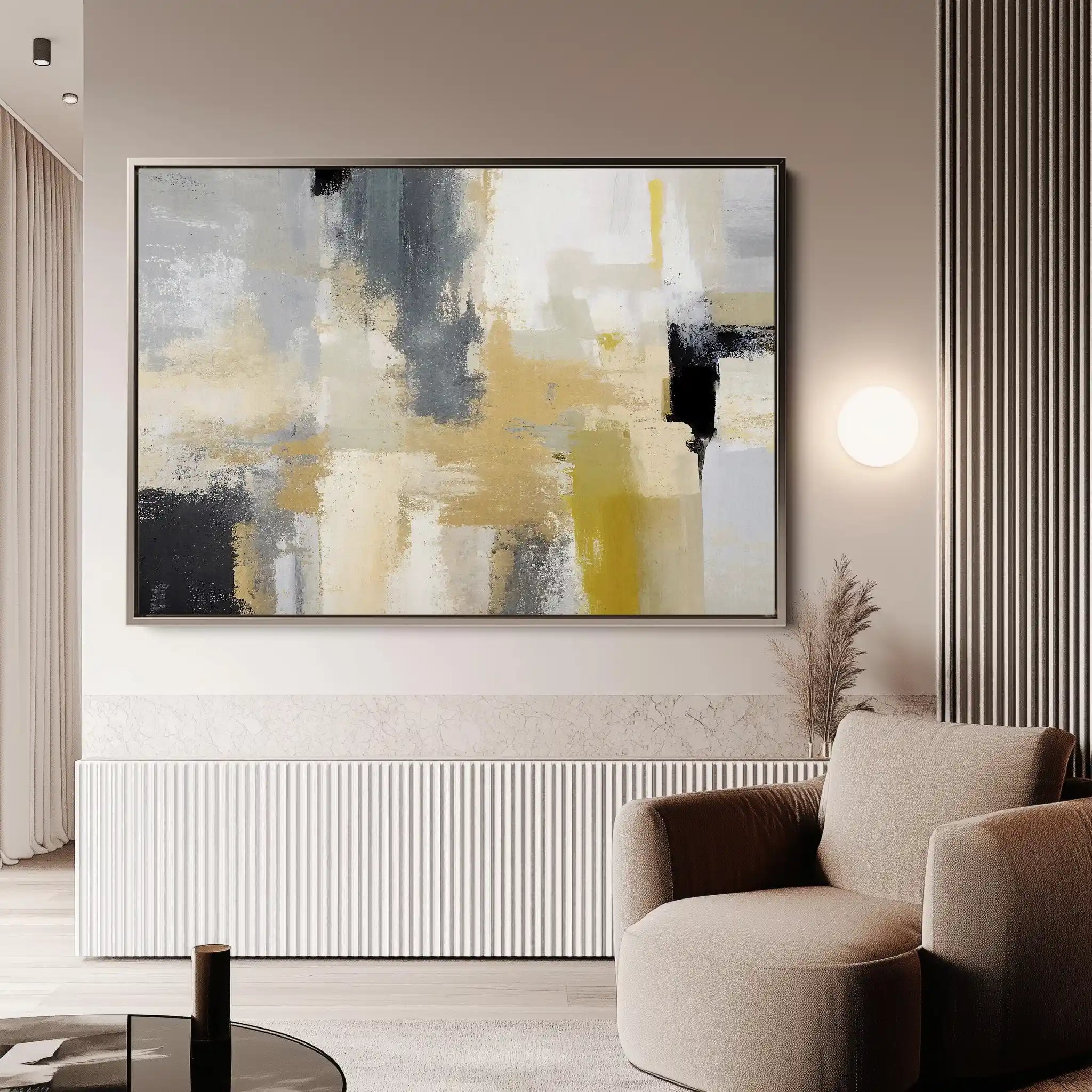 Abstract 005 Canvas Art 60 x 40 cm / Stretched on hidden frame
